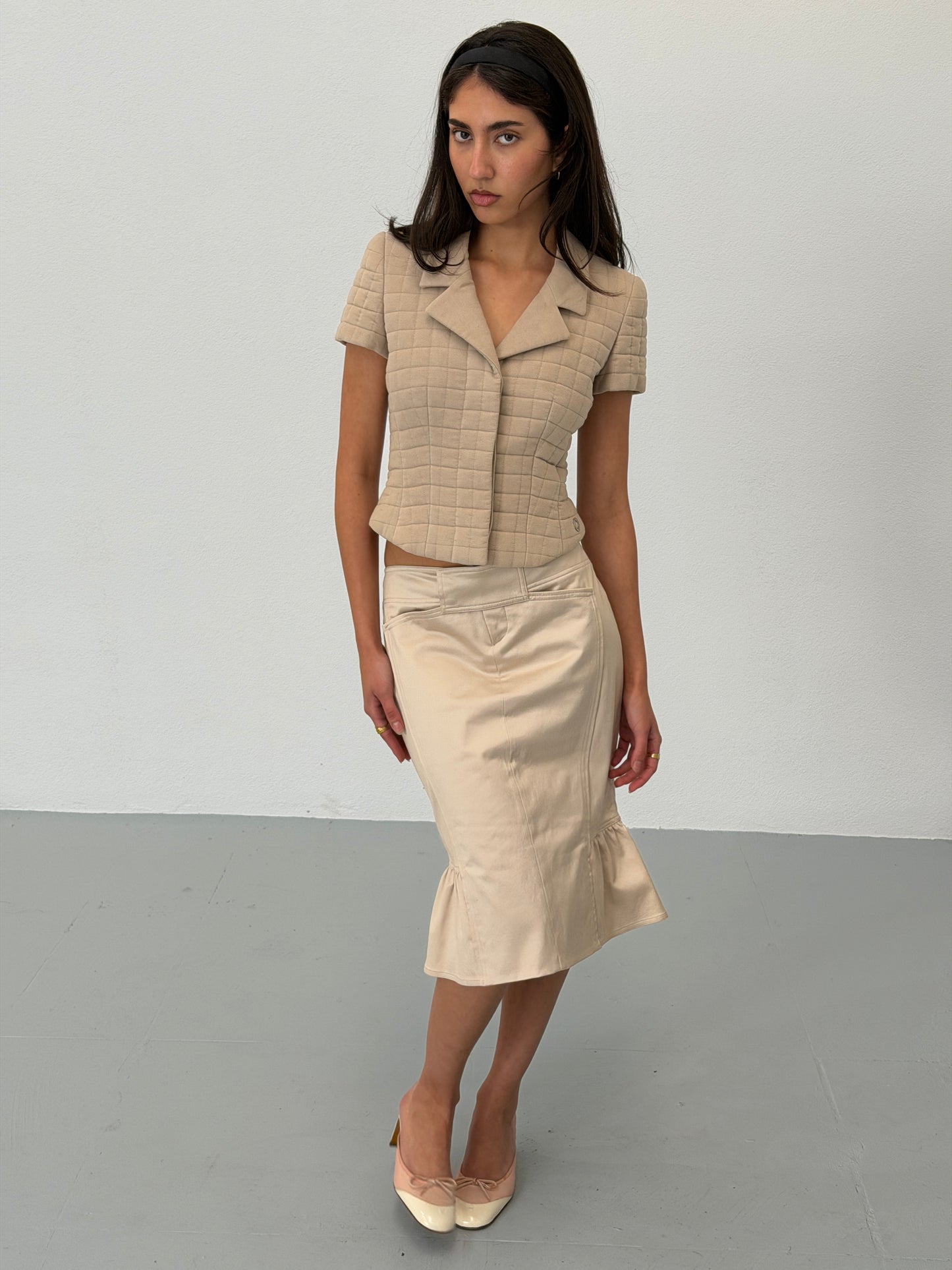 (reserved) chanel spring 2000 padded top