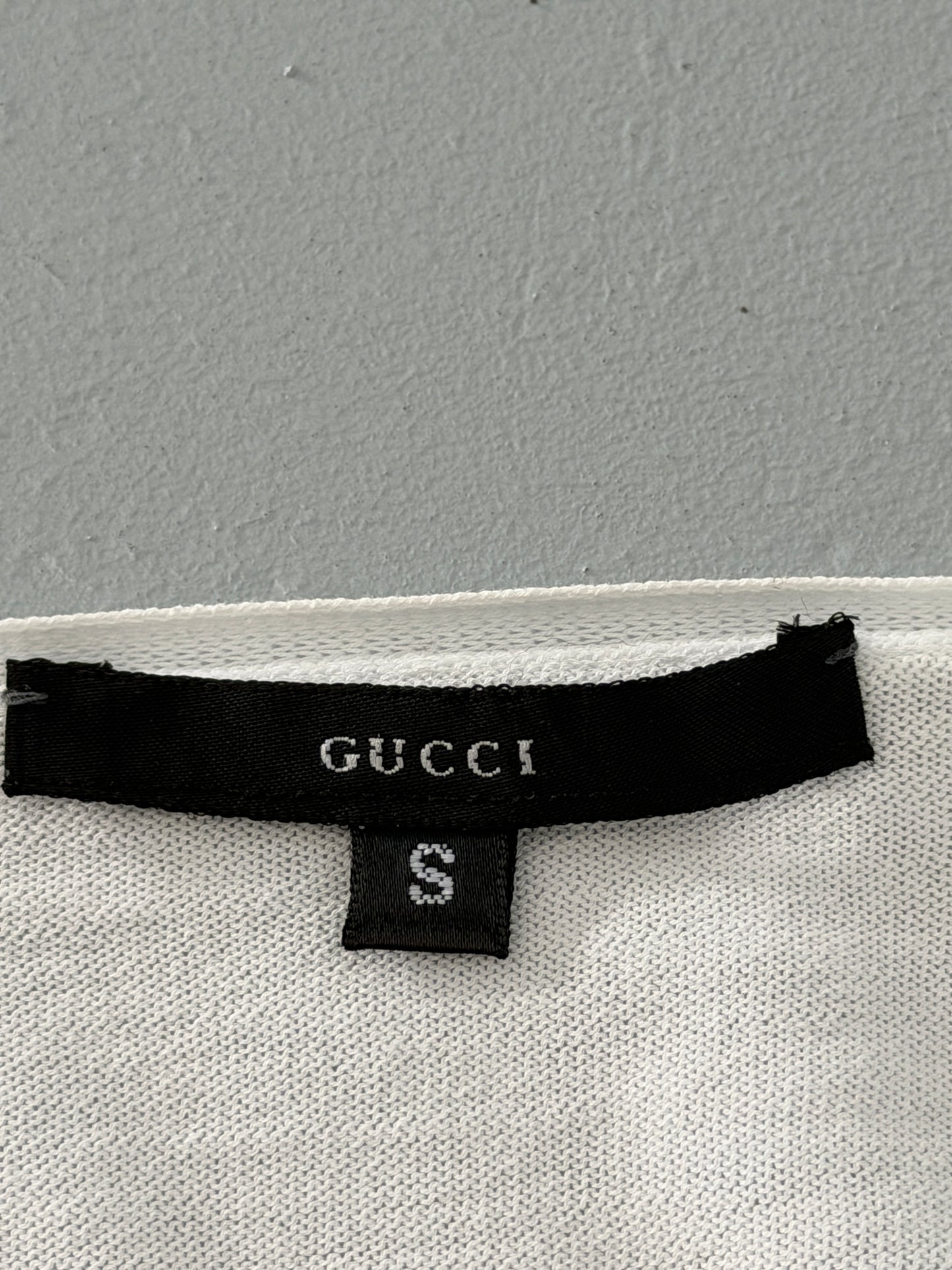 gucci spring 1999 knit top