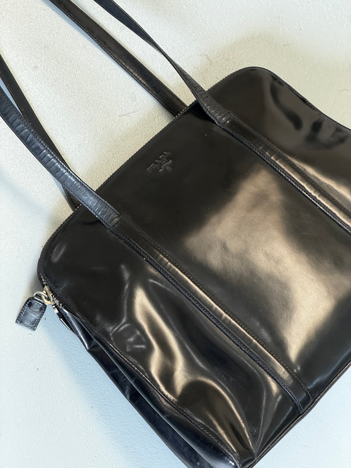 prada 1995 spazzolato bag