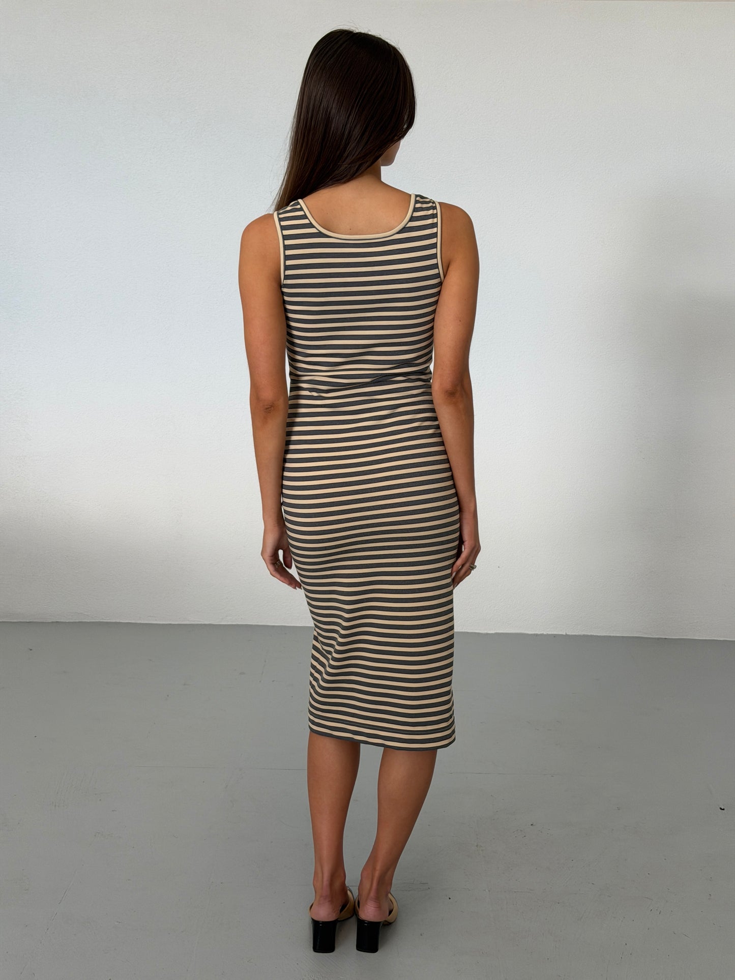 vivienne westwood 1990s gold label striped maxi dress