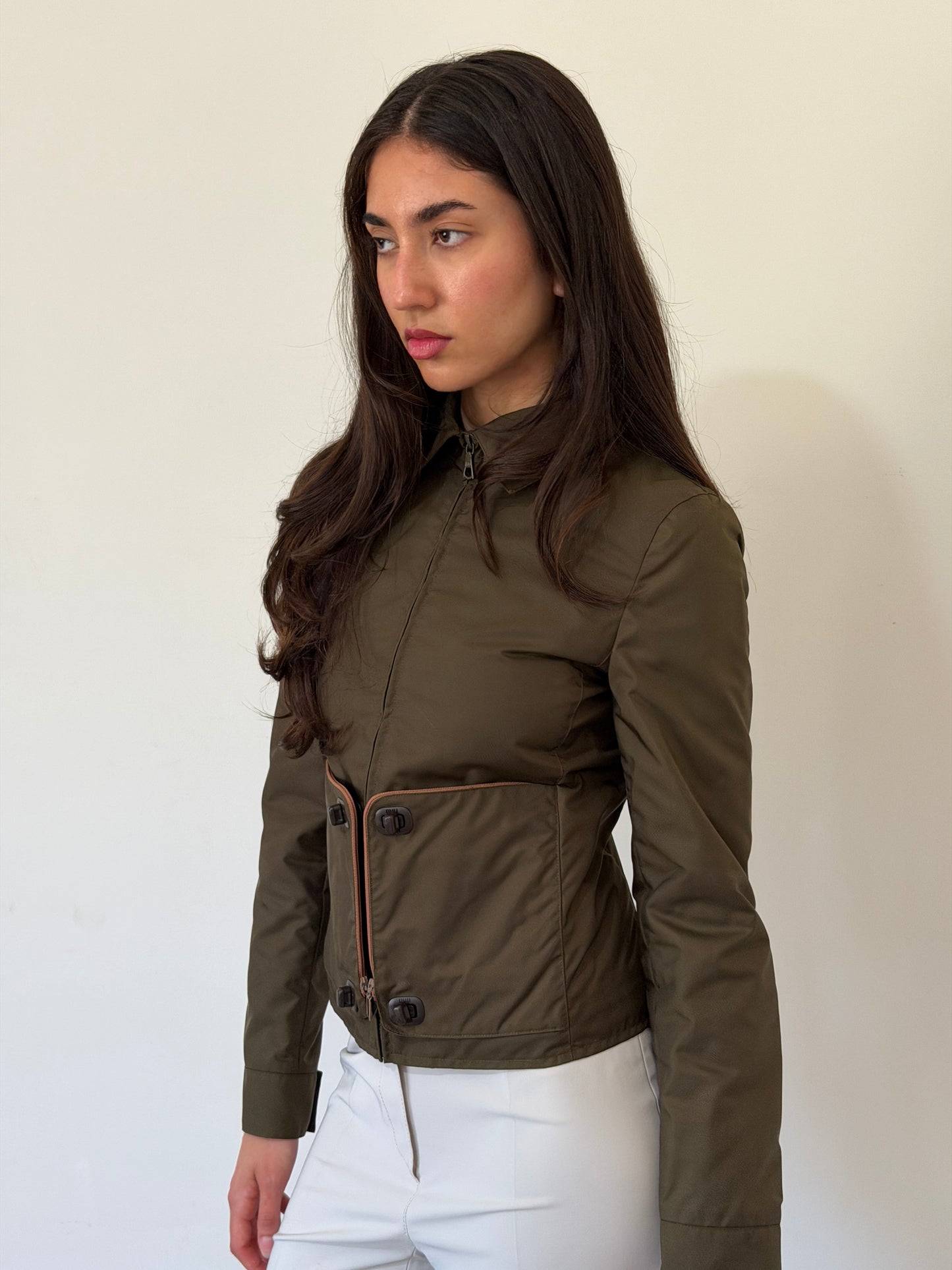 miu miu fall winter 1999 hidden pocket jacket