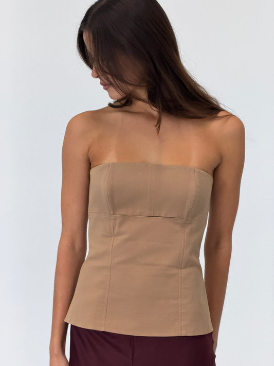 gucci 2000s bustier top
