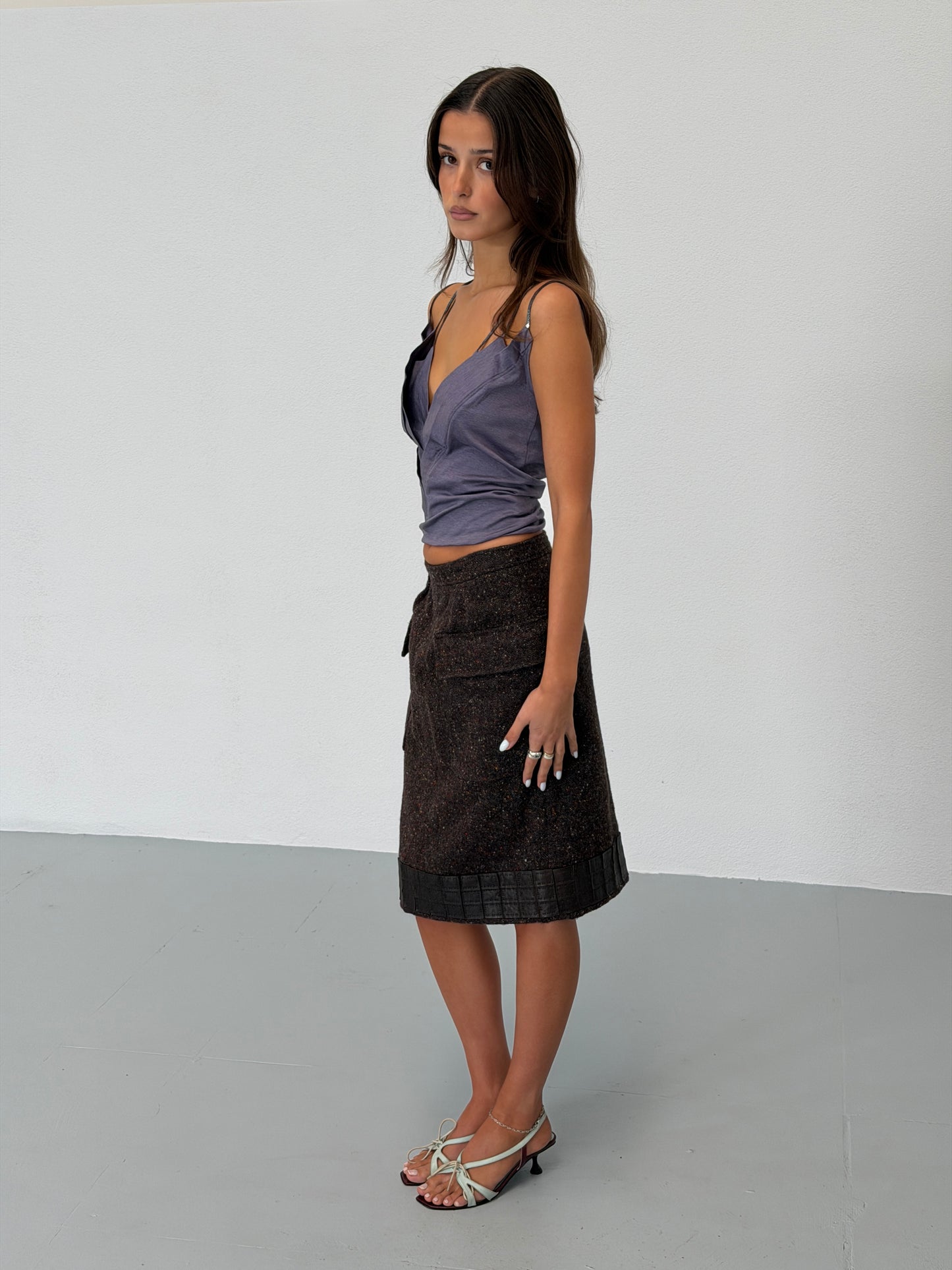 yves saint laurent by tom ford 2000s skirt