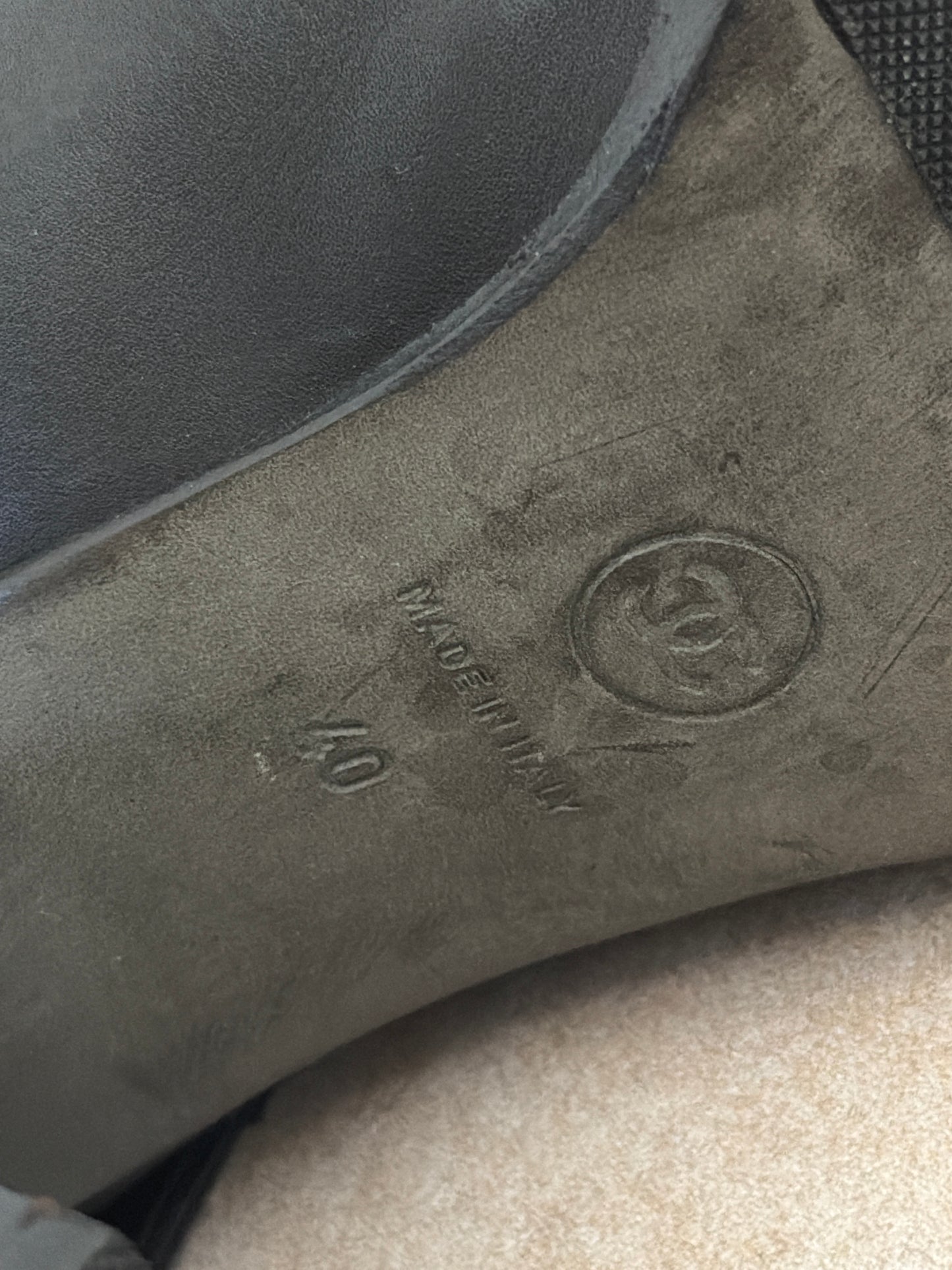 (rare) chanel fall 2002 runway boots (40)
