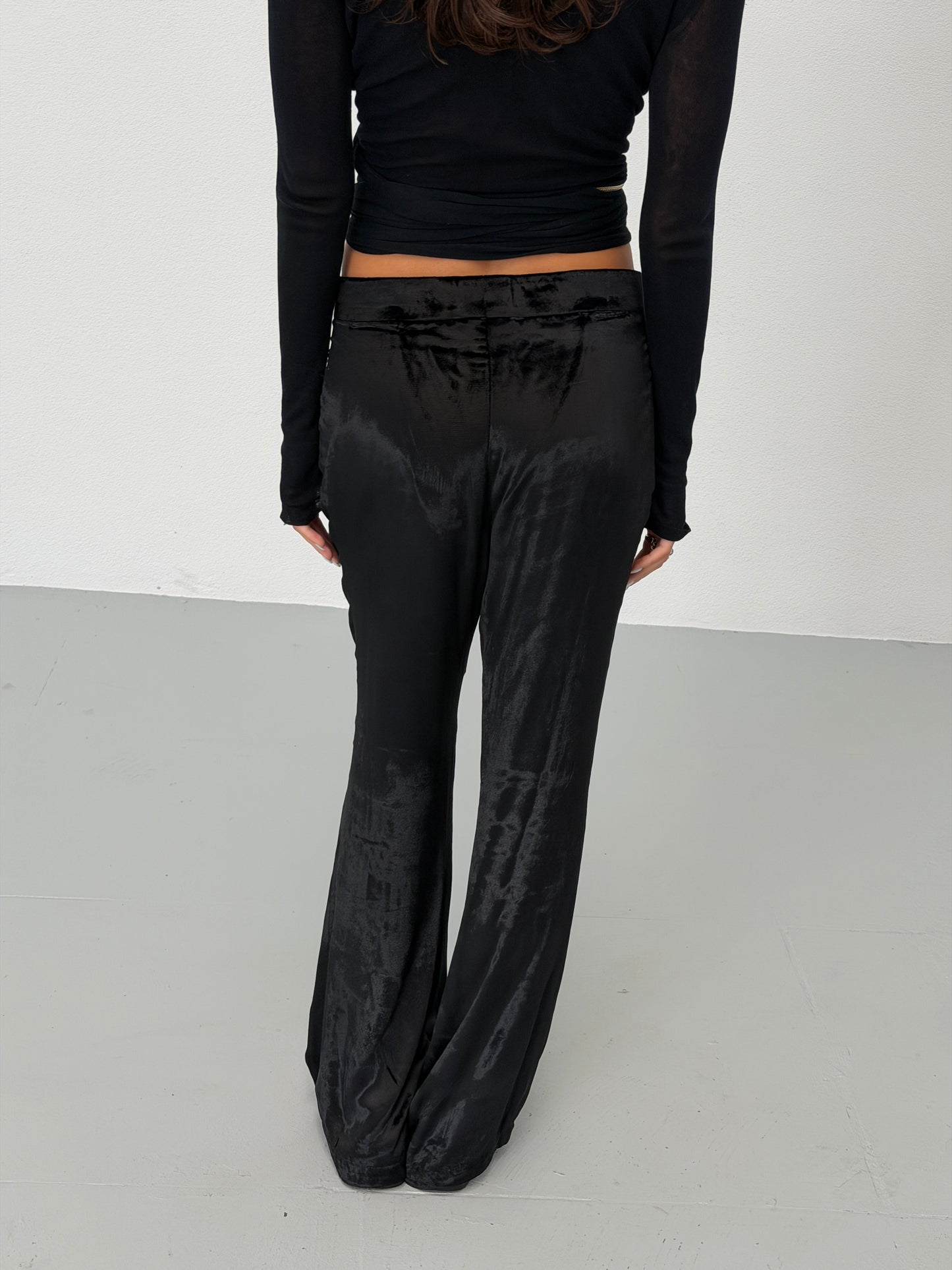 gucci fall 1999 velour pants