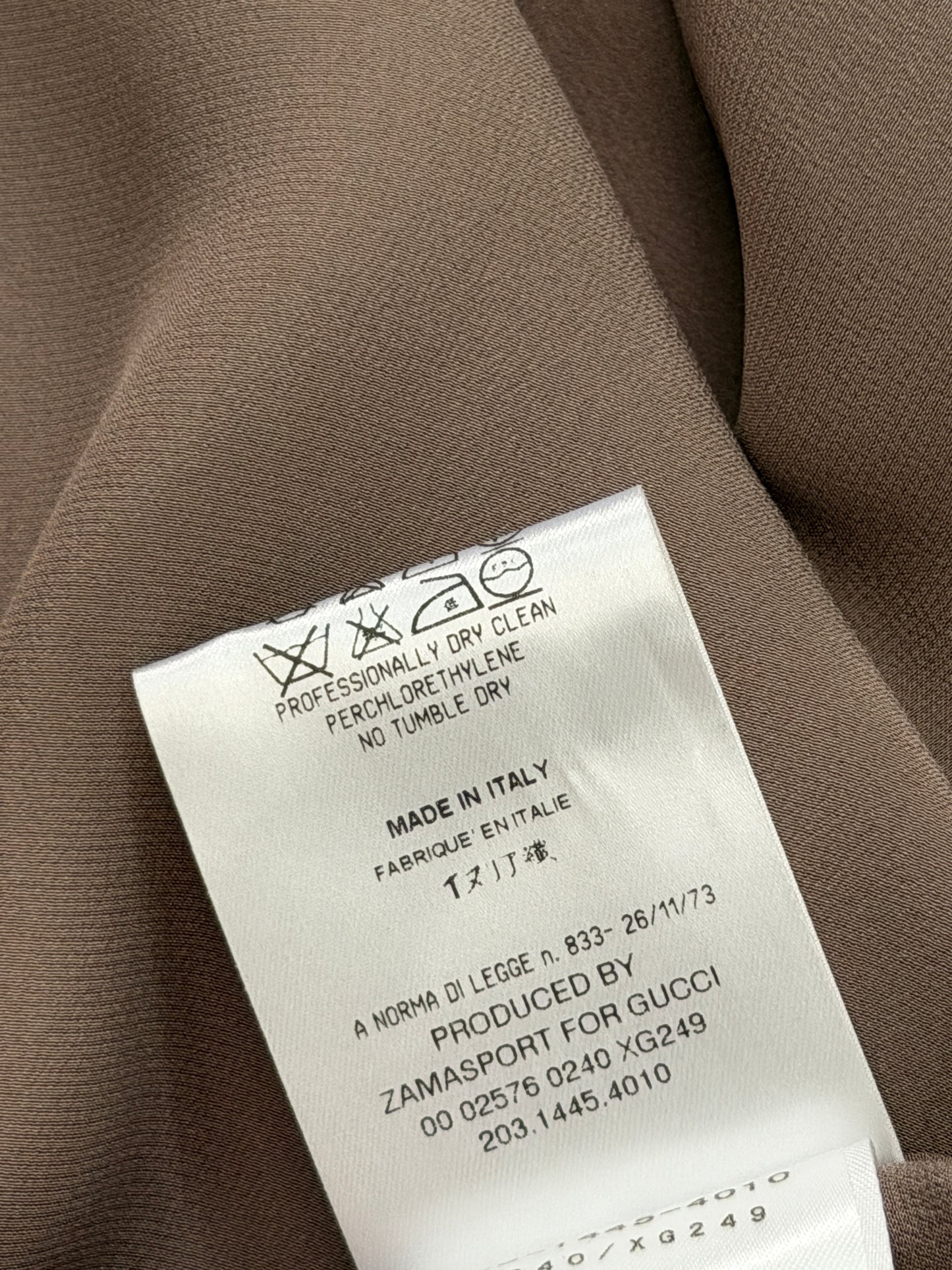 (reserved) gucci by tom ford spring 2000 silk shirt