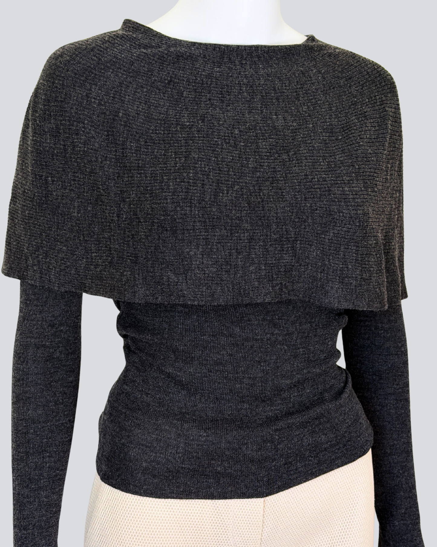 prada 90s layered knit