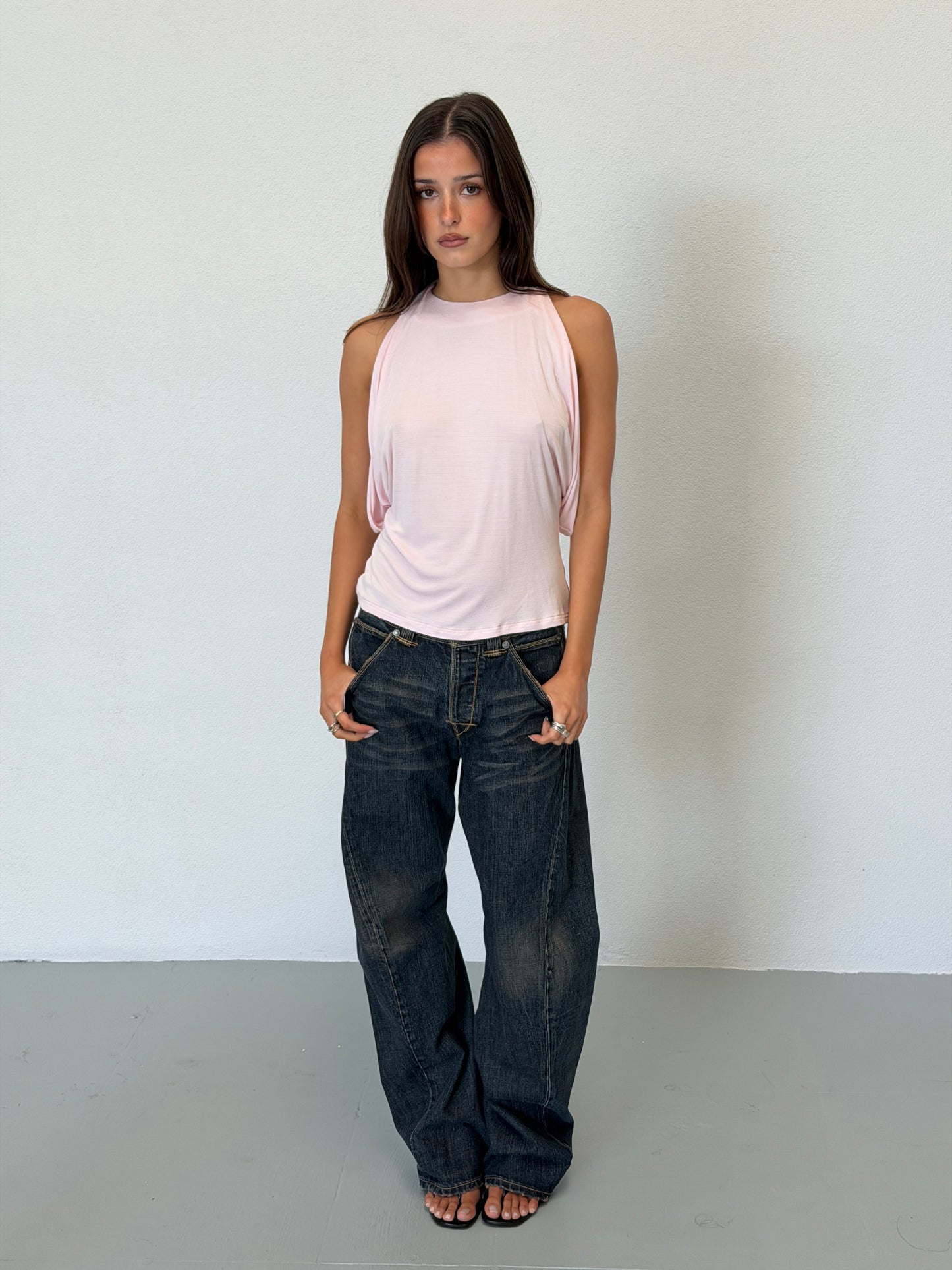 alexander mcqueen spring summer 1997 batwing top