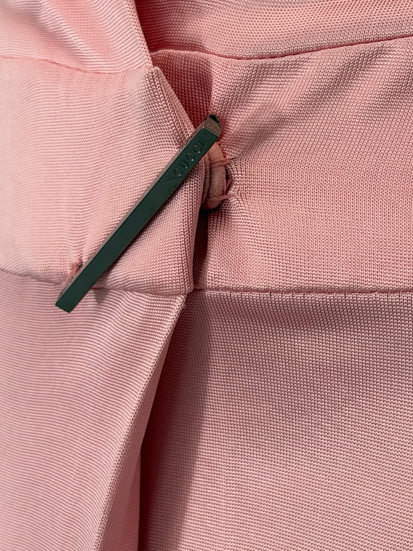 (reserved) gucci spring summer 2000 pink draped dress