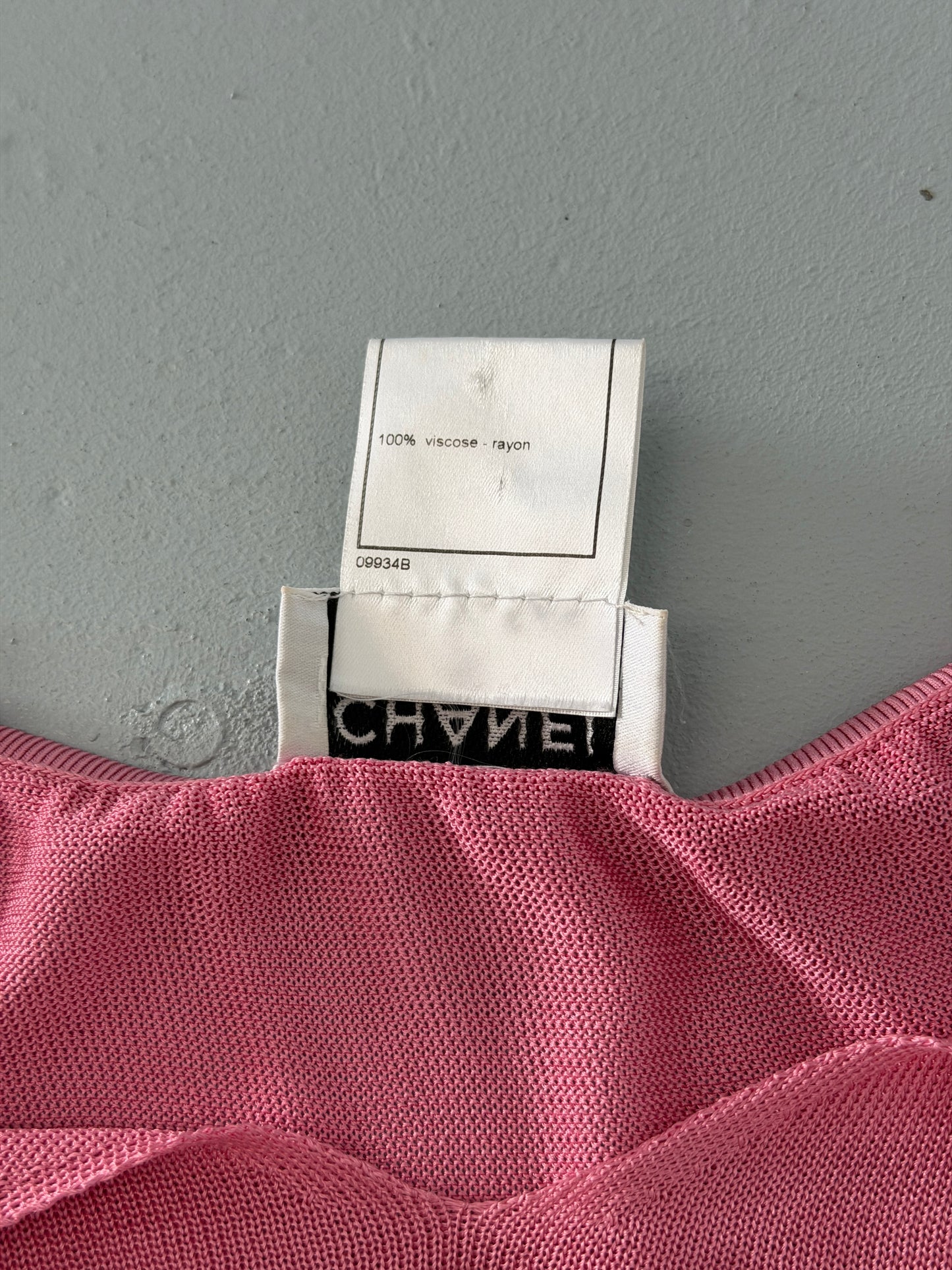 chanel spring 2000 pink camisole