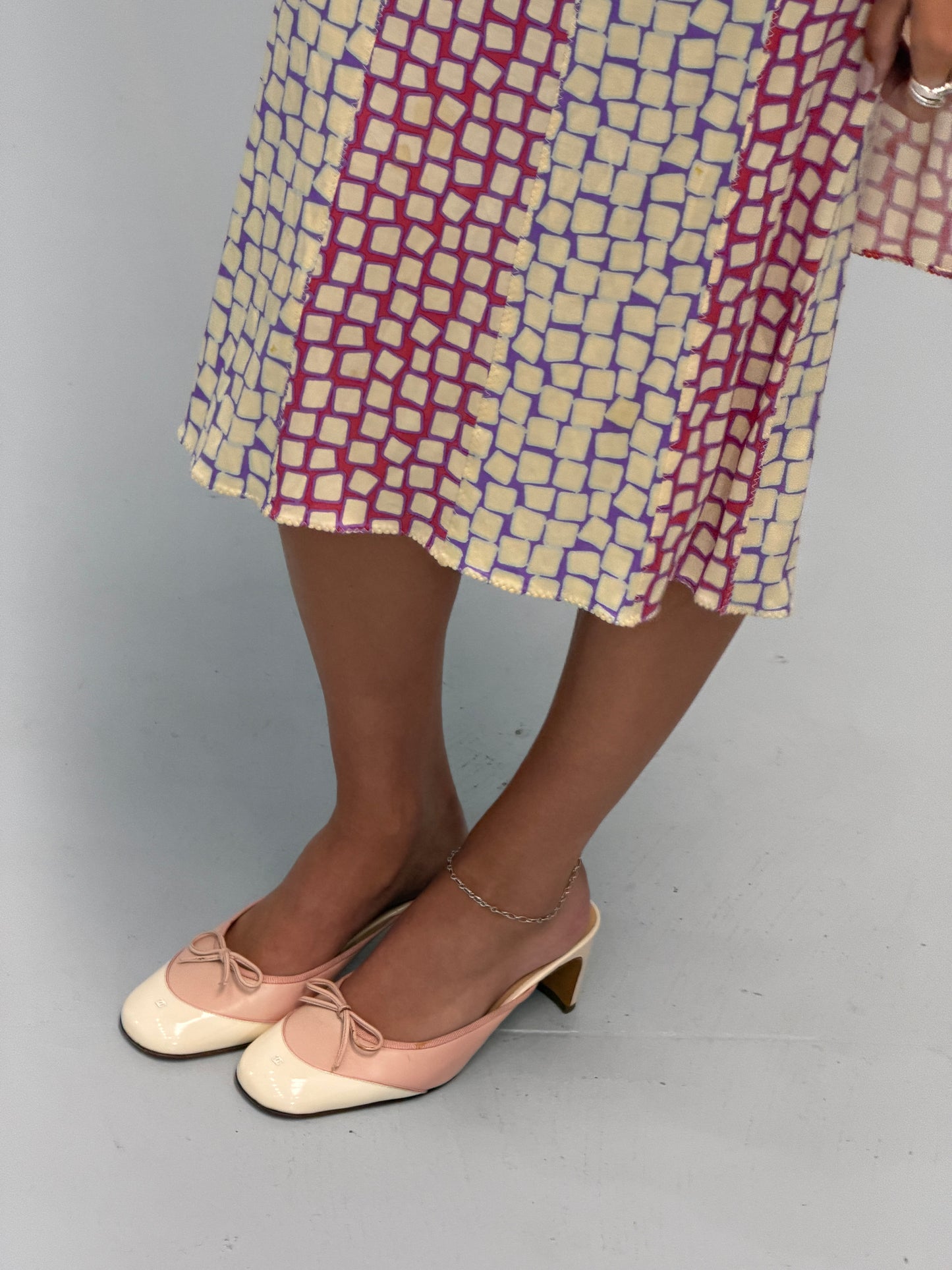 chanel 1990s ballerina heels