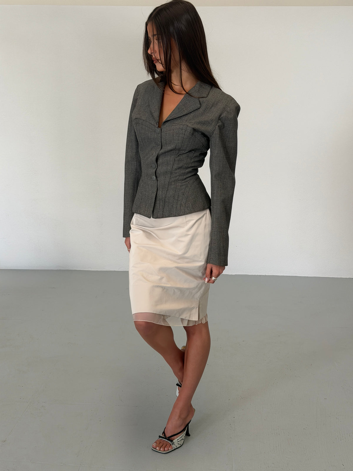 (archival) alaïa fall 1987 corset jacket