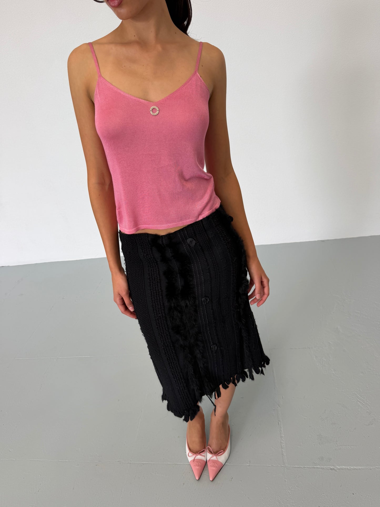 (rare) gucci fall 2002 runway skirt