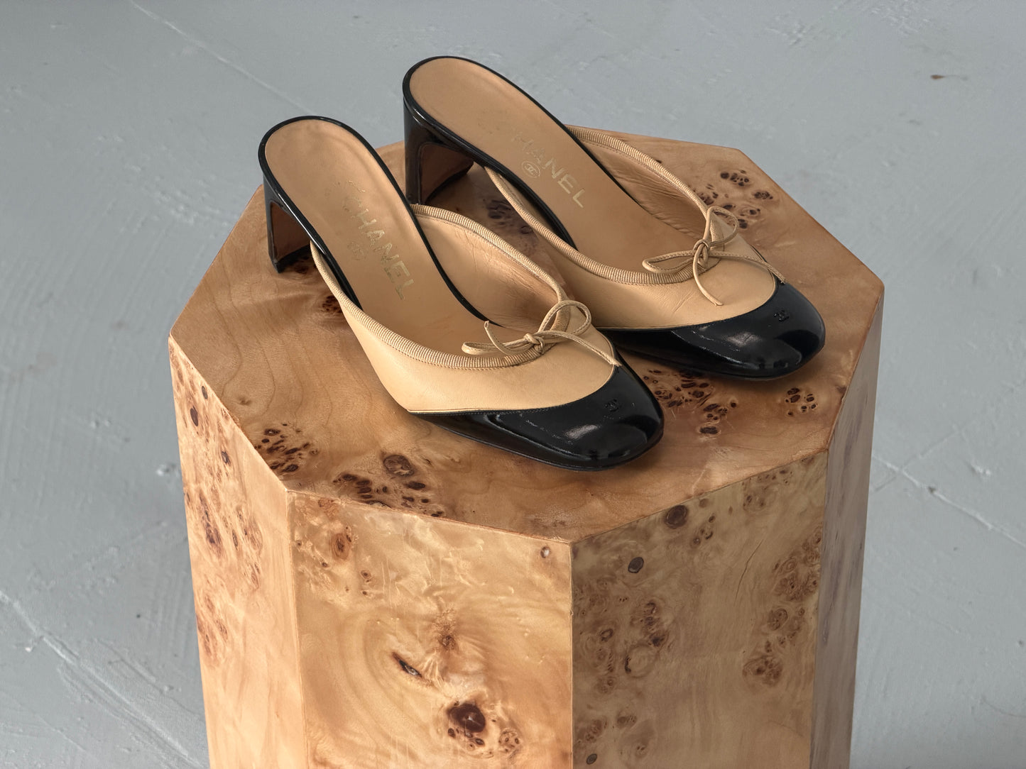 chanel 1990s ballerina heels