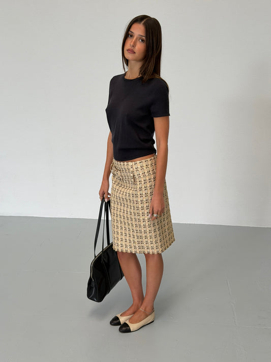 prada fall 2002 baroque skirt