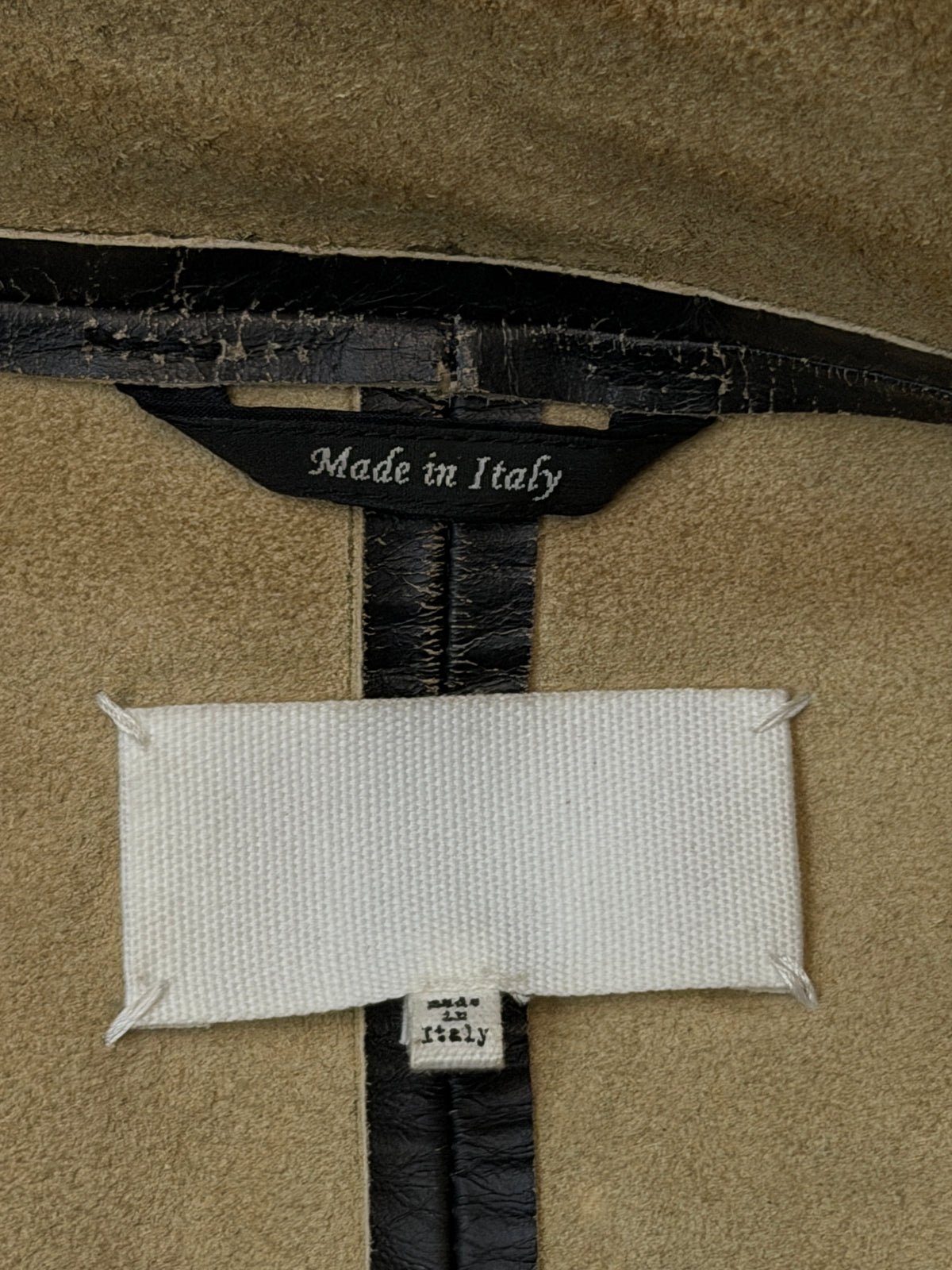 maison margiela spring summer 2012 leather vest