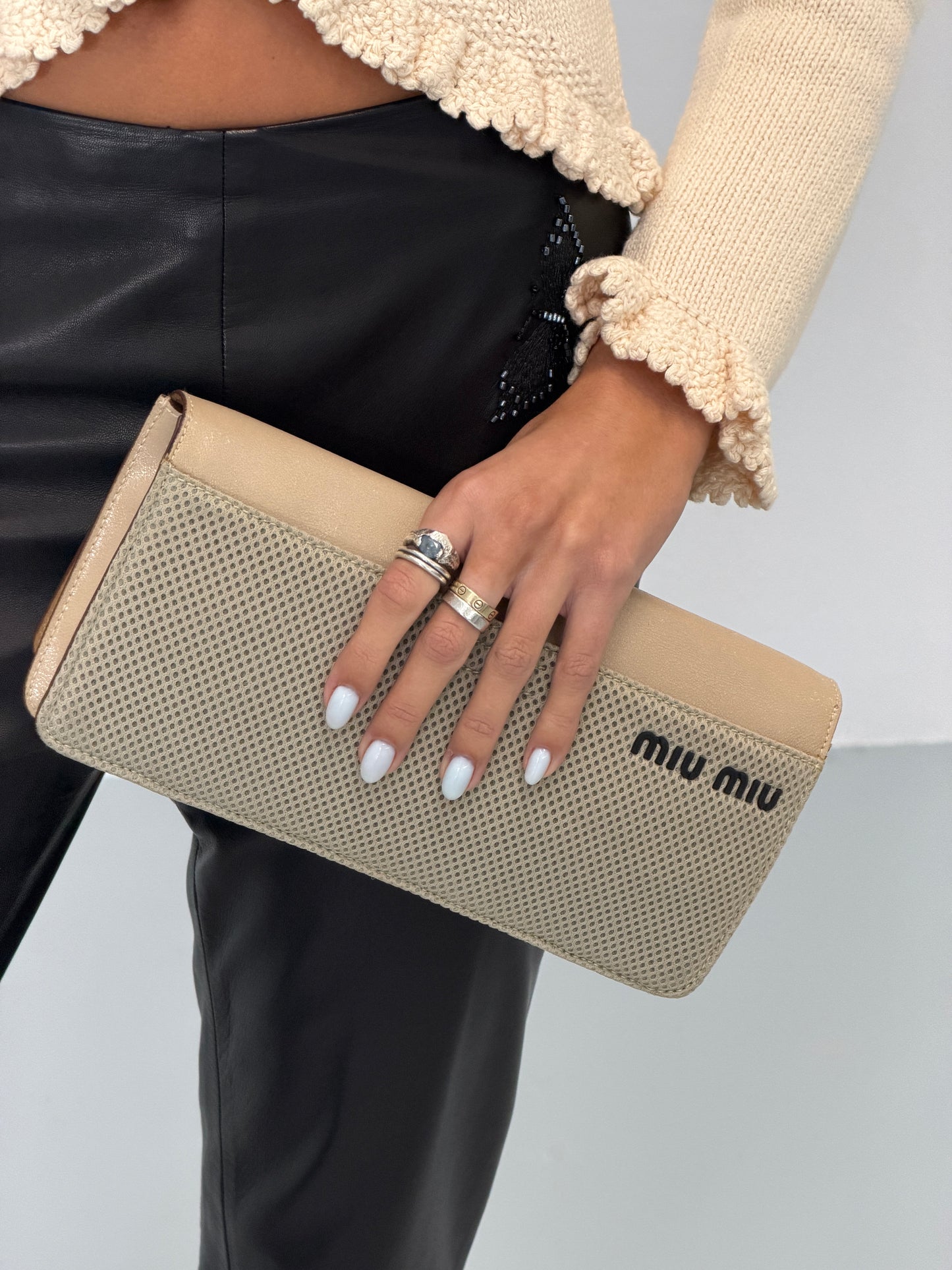 miu miu spring 2000 clutch bag