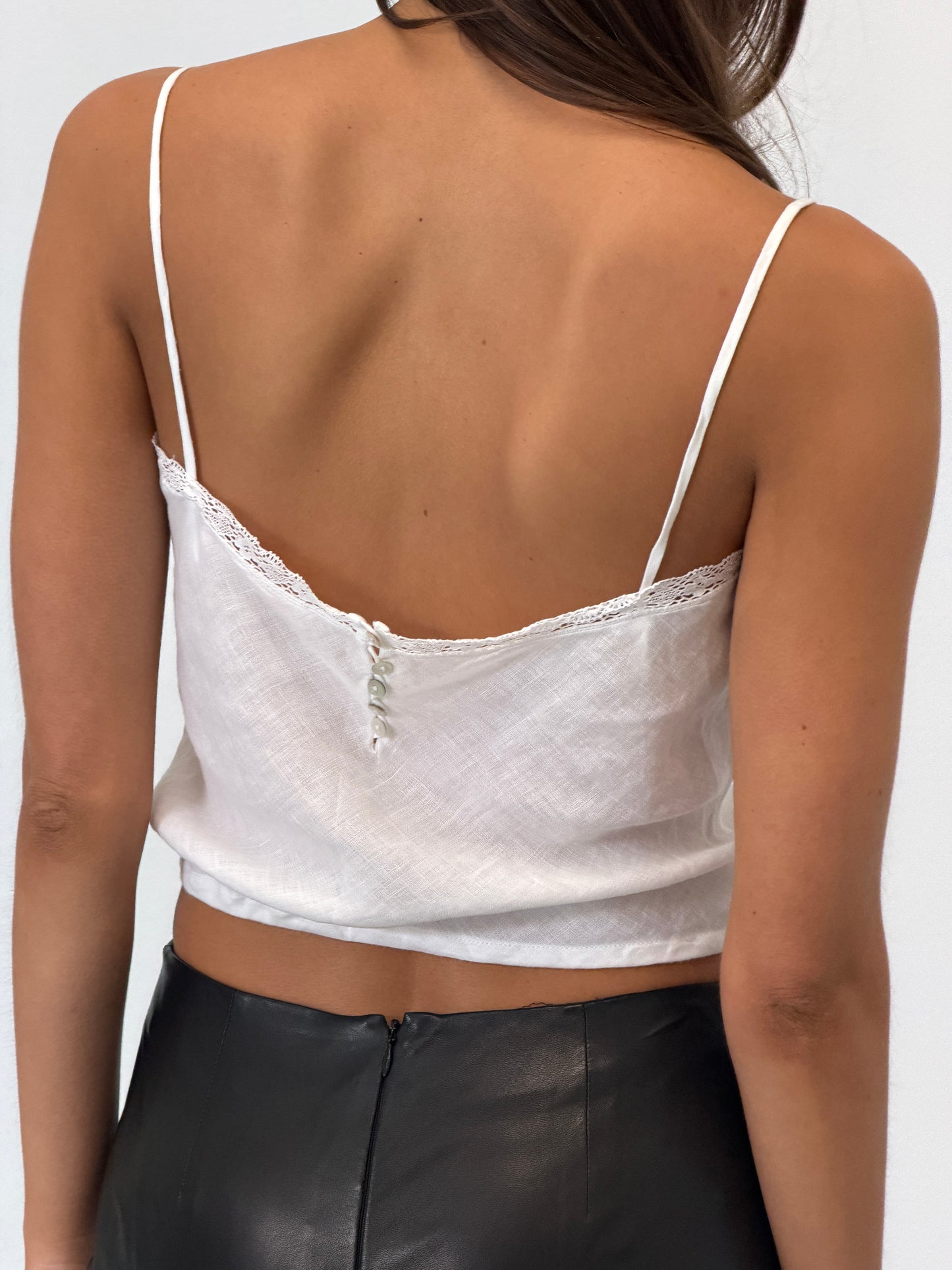 chloé by stella mccartney white camisole