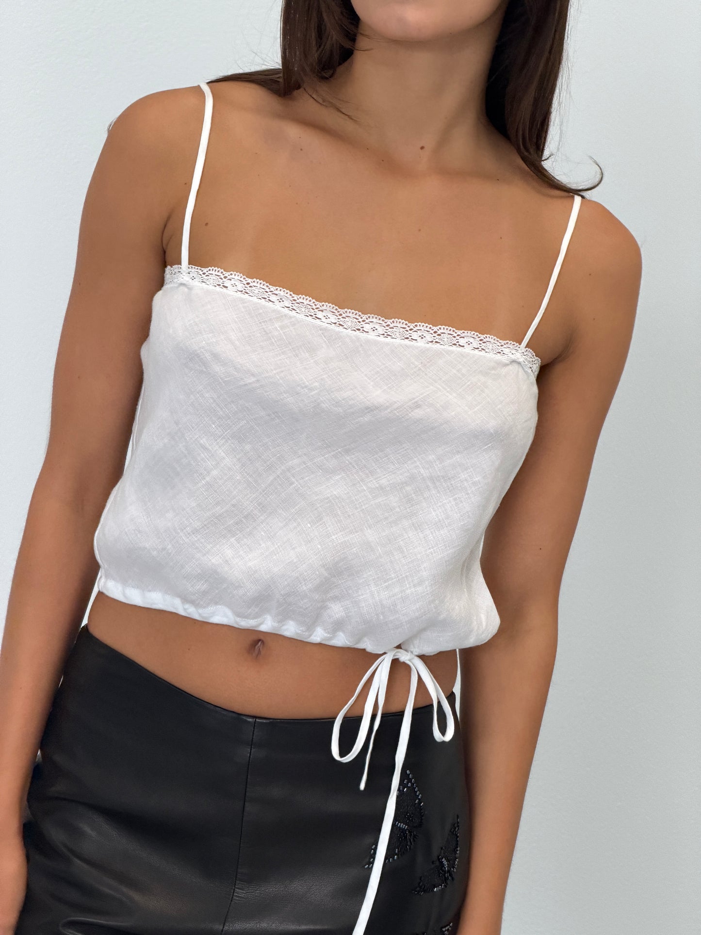chloé by stella mccartney white camisole