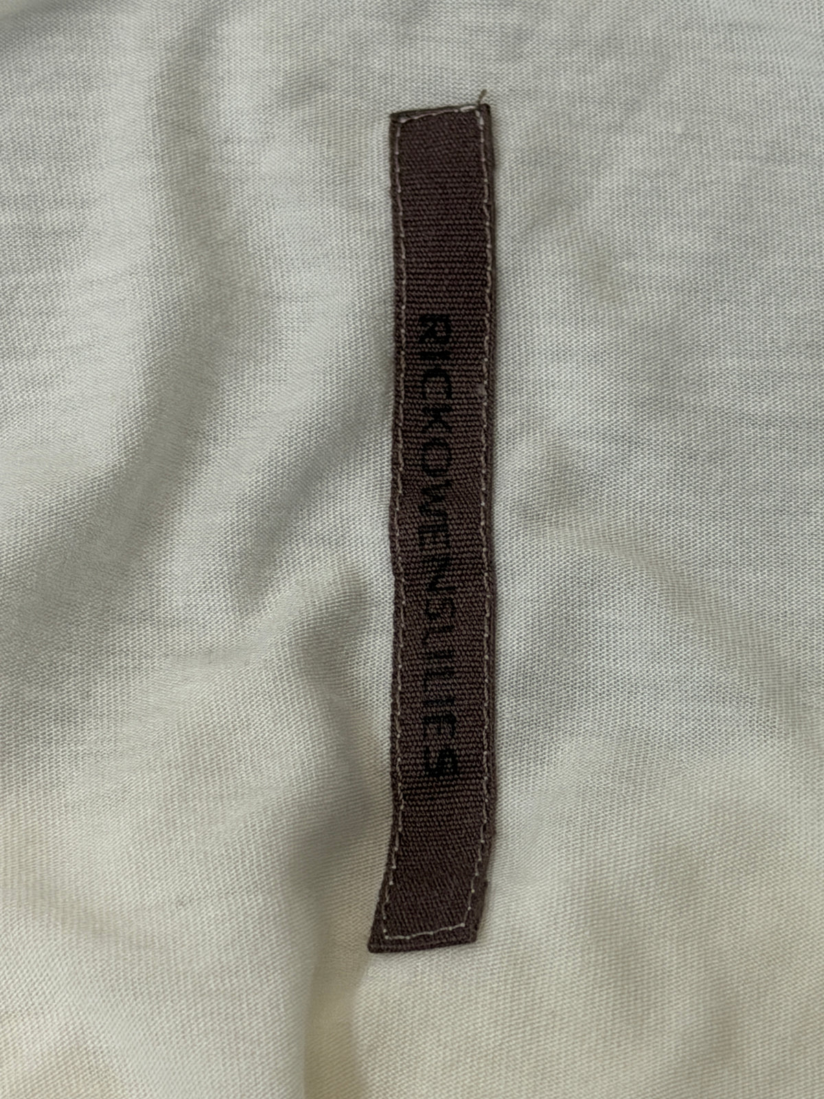 rick owens lillies 2000s draped halter neck top