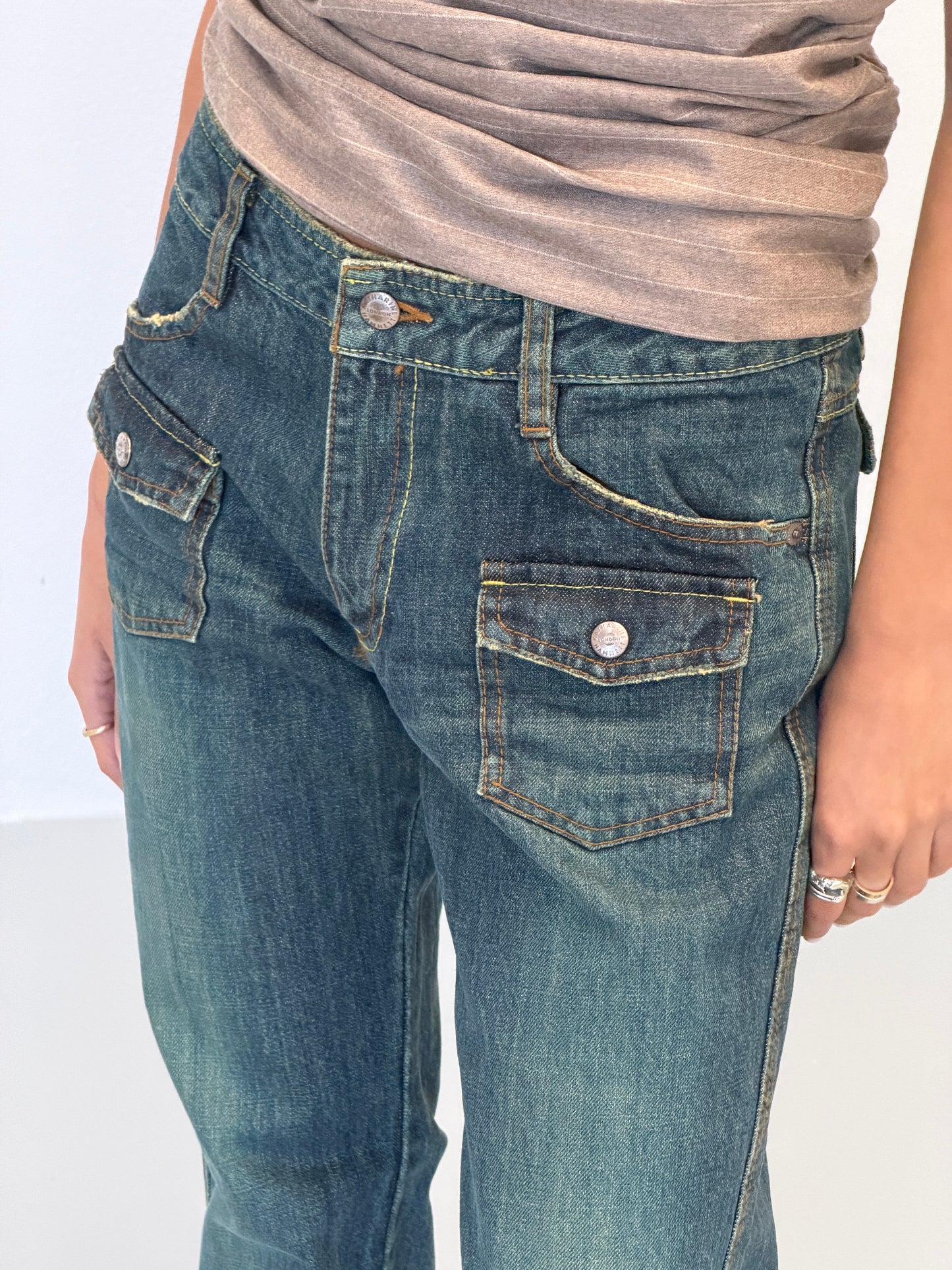 katharine hamnett 90s jeans