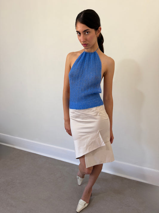 (permanent collection) gucci spring 2004 ivory skirt