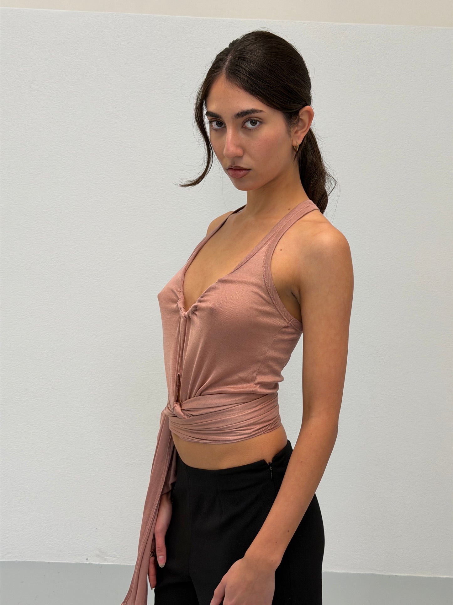 gucci spring summer 2005 runway wrap top