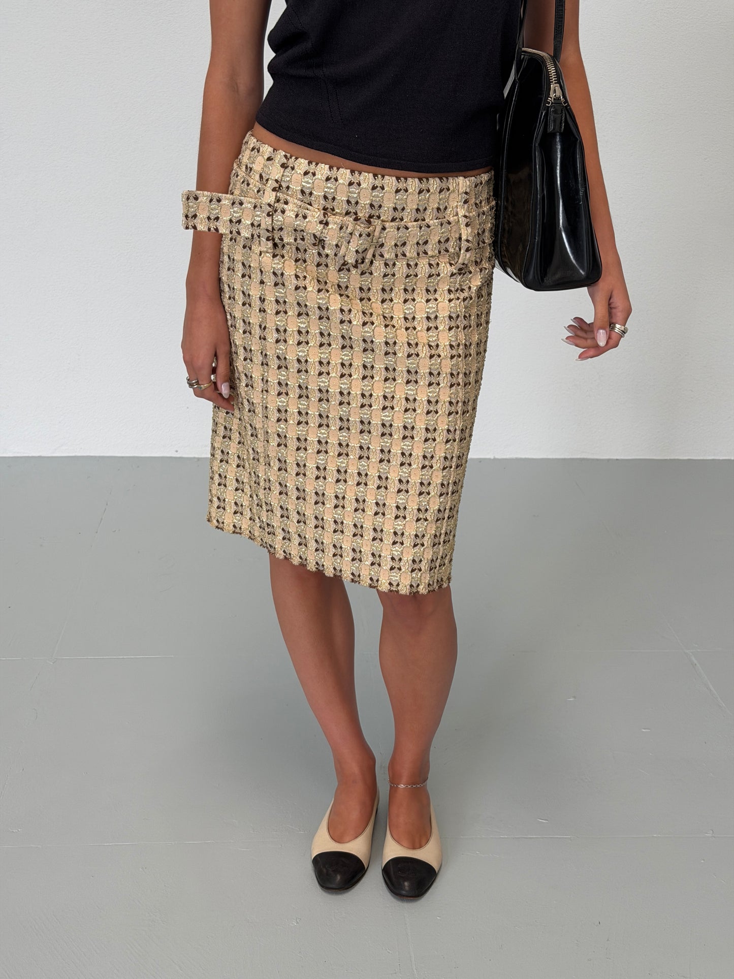 prada fall 2002 baroque skirt