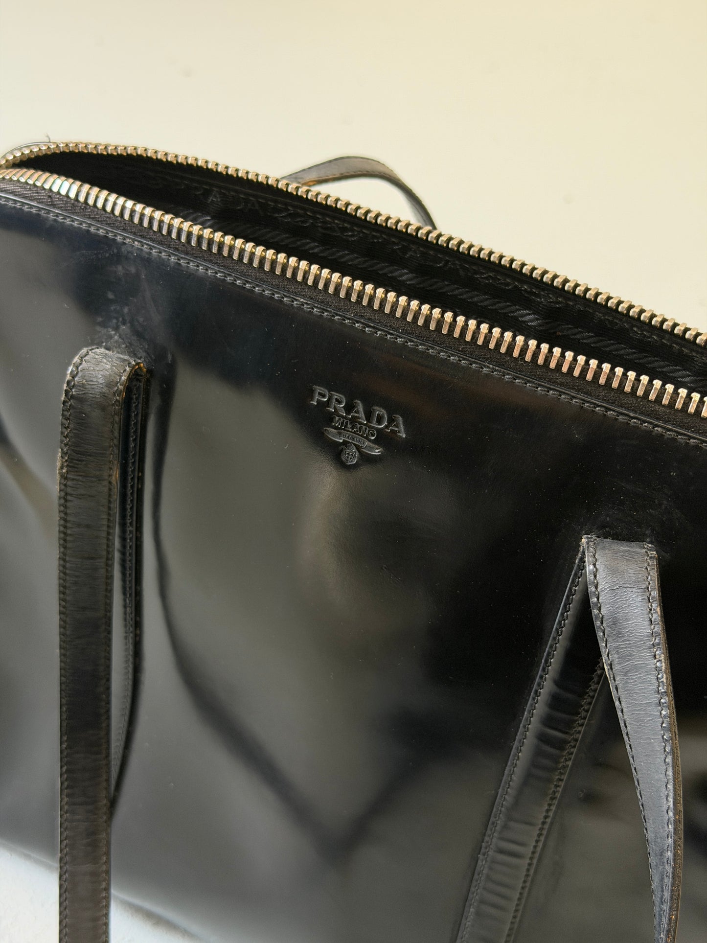 prada 1995 spazzolato bag