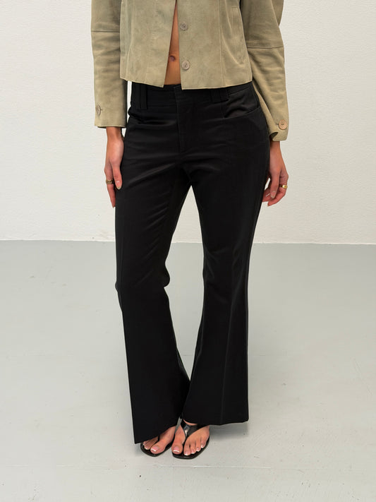 gucci by tom ford spring summer 2003 black trousers
