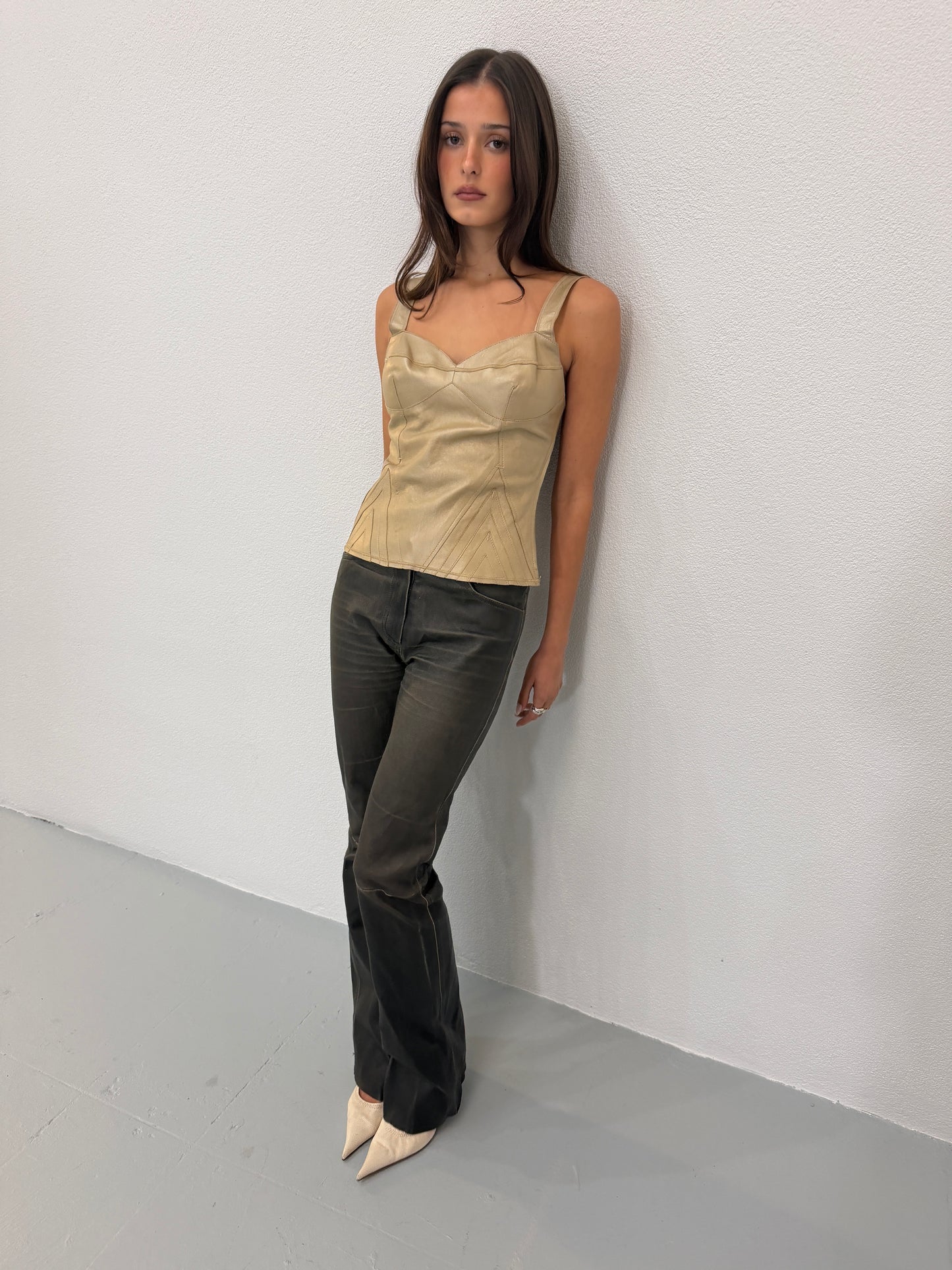 jitrois 2000s leather pants