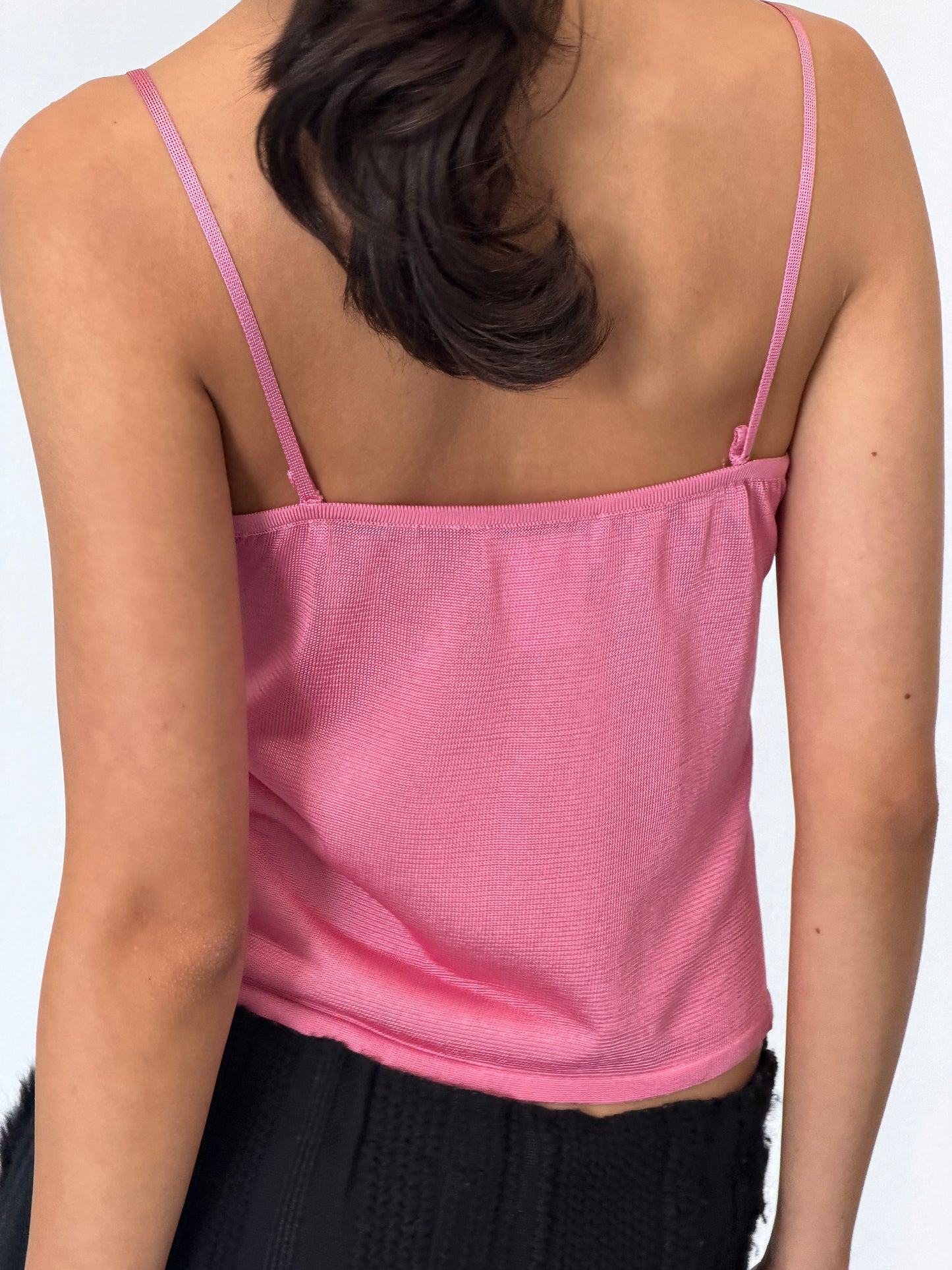 chanel spring 2000 pink camisole