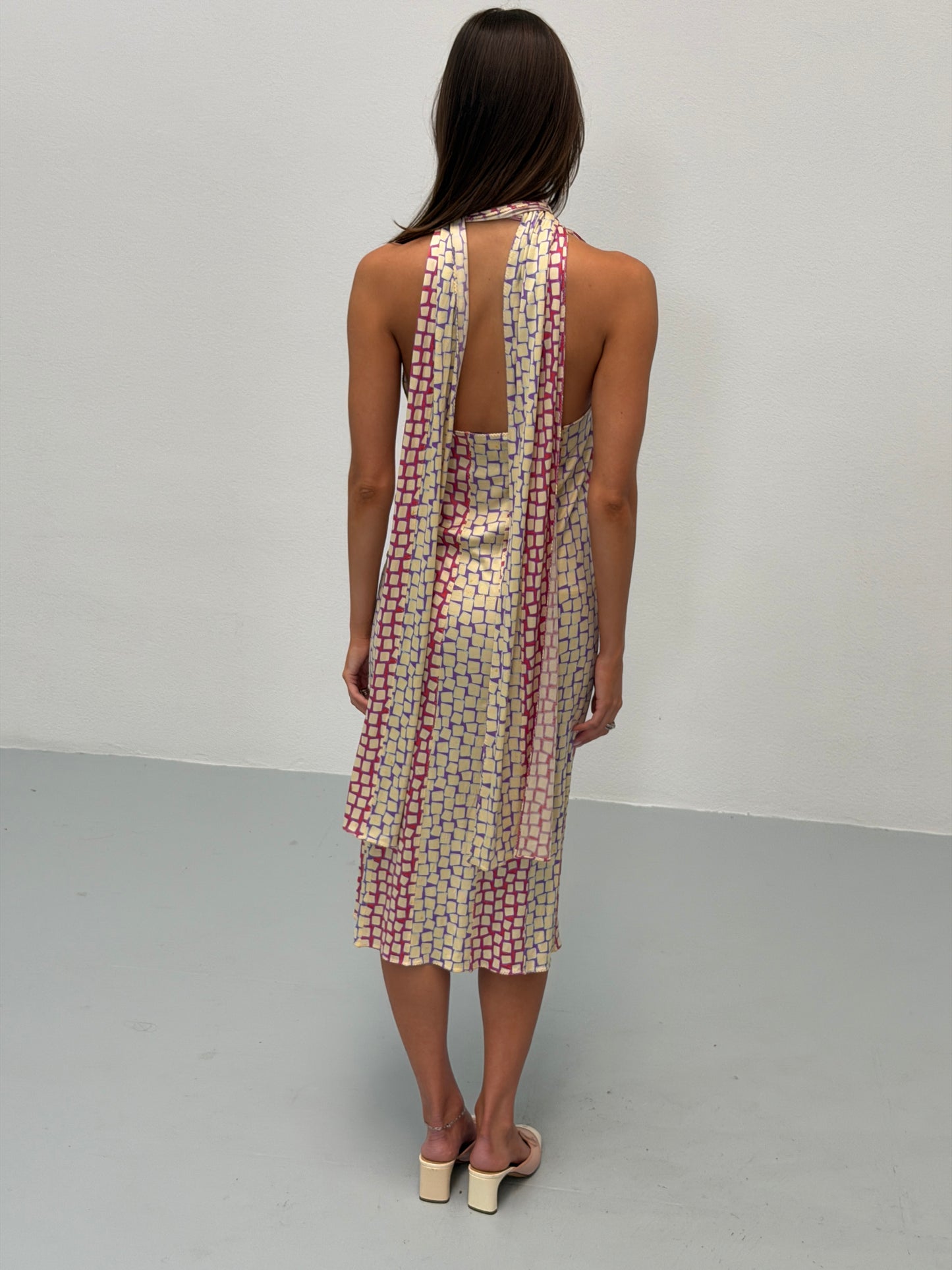 (reserved) louis vuitton spring 2000 by marc jacobs silk dress
