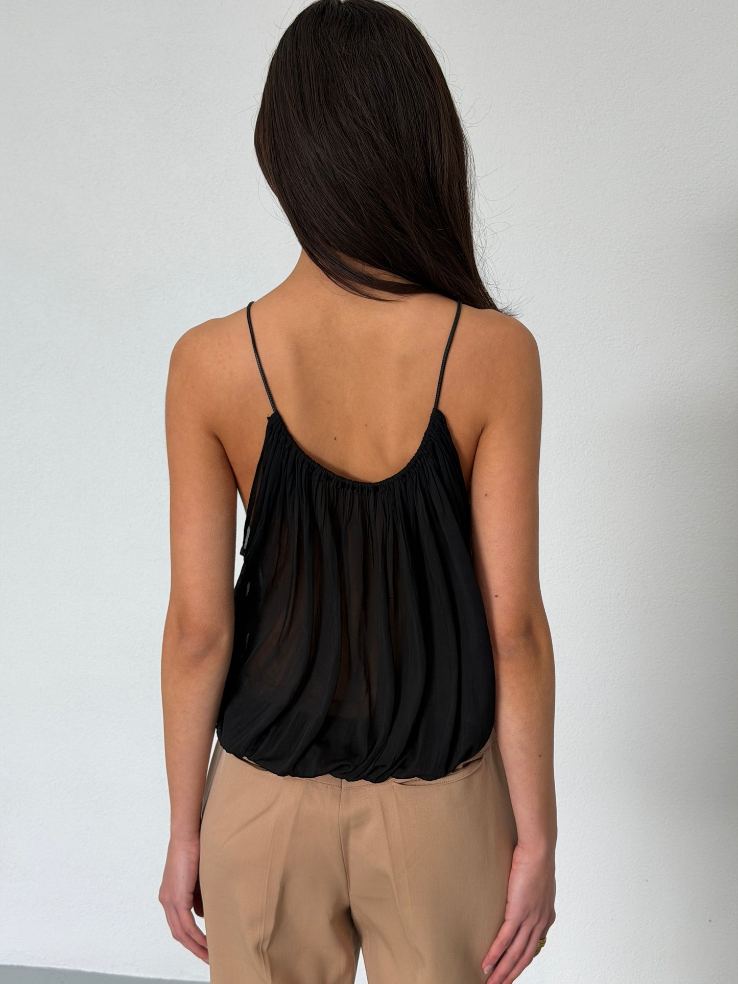 gucci by tom ford spring summer 2002 pleated camisole