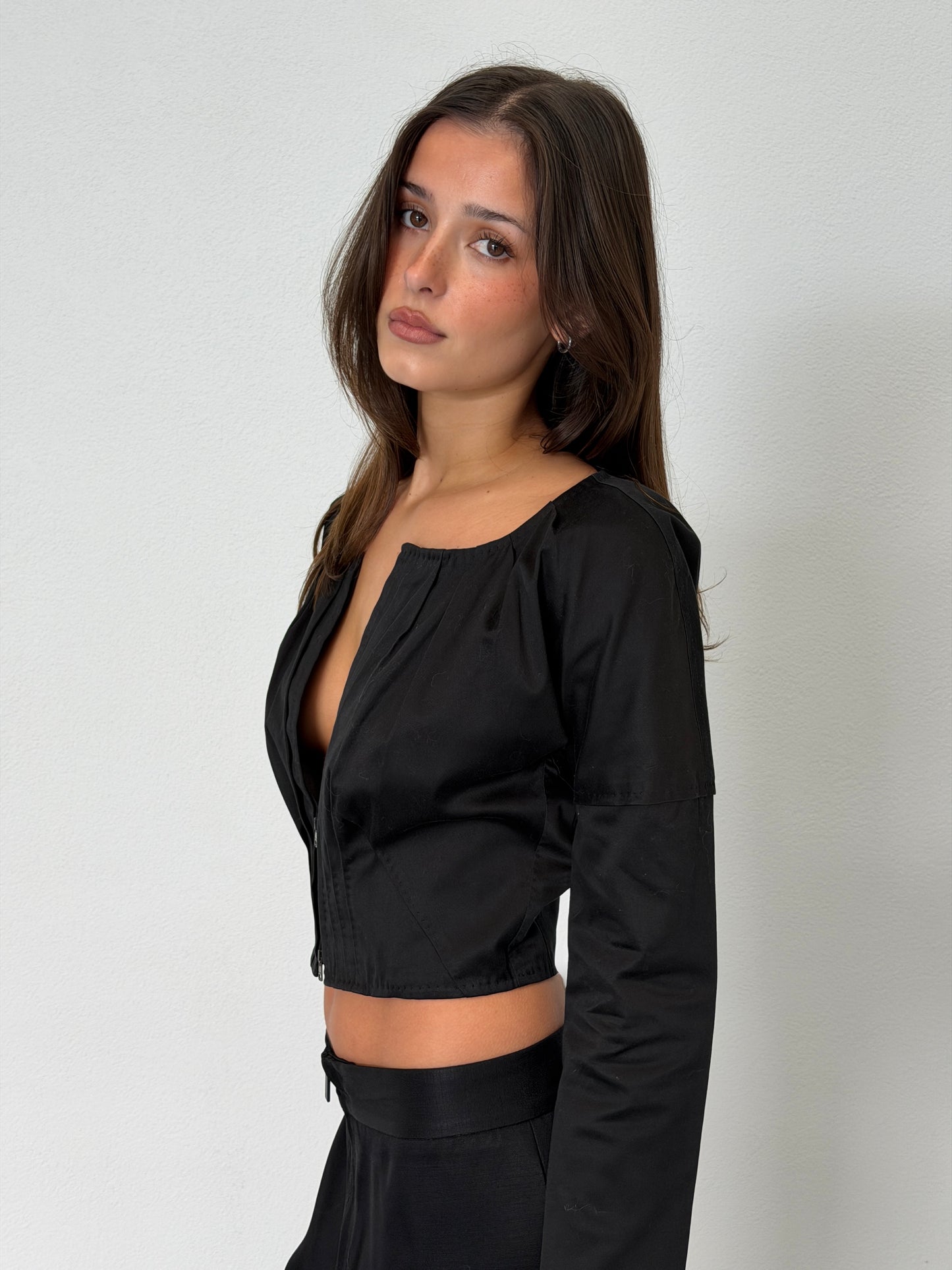 gucci spring summer 2002 cropped jacket
