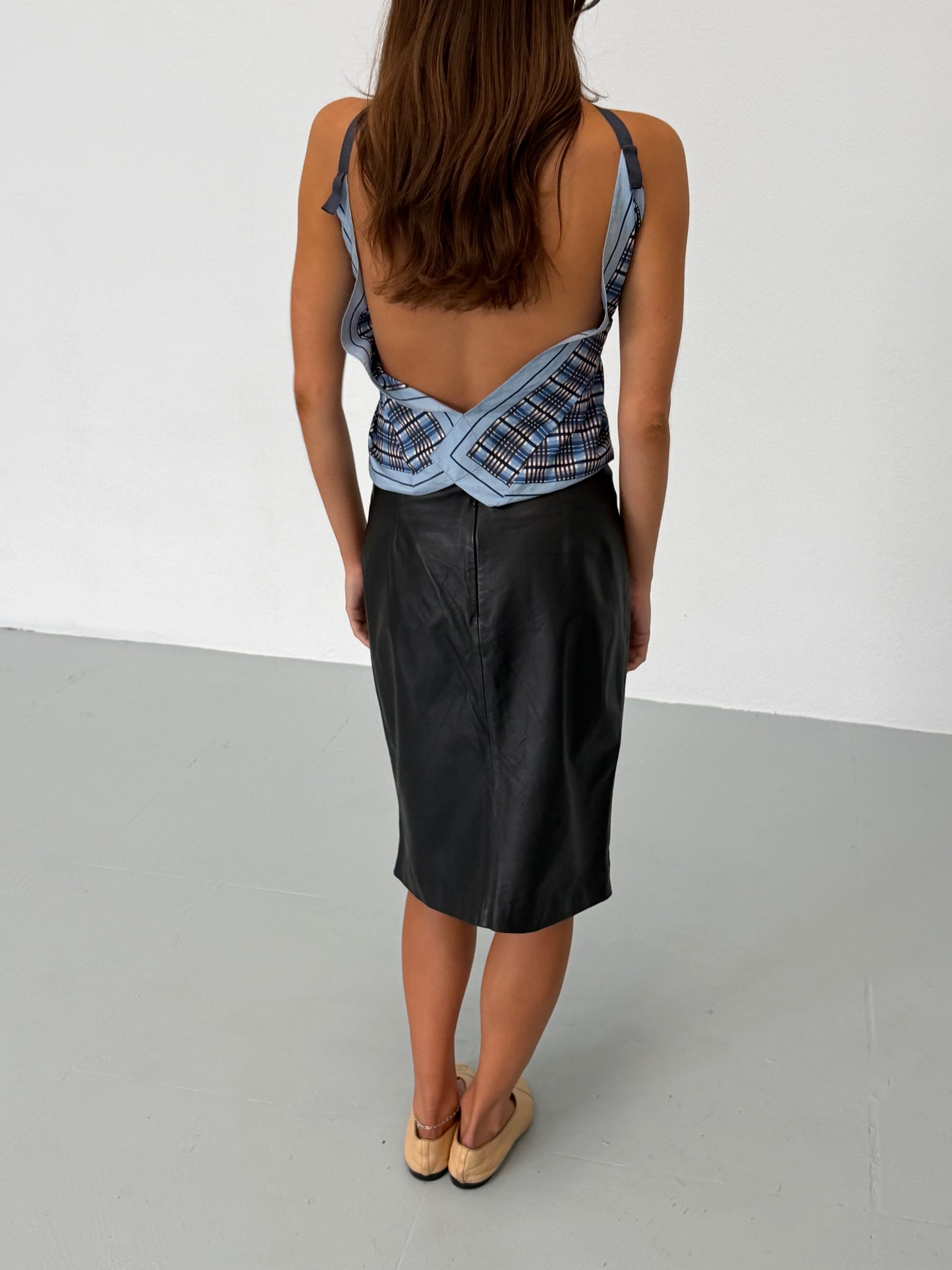 prada spring 2004 scarf top