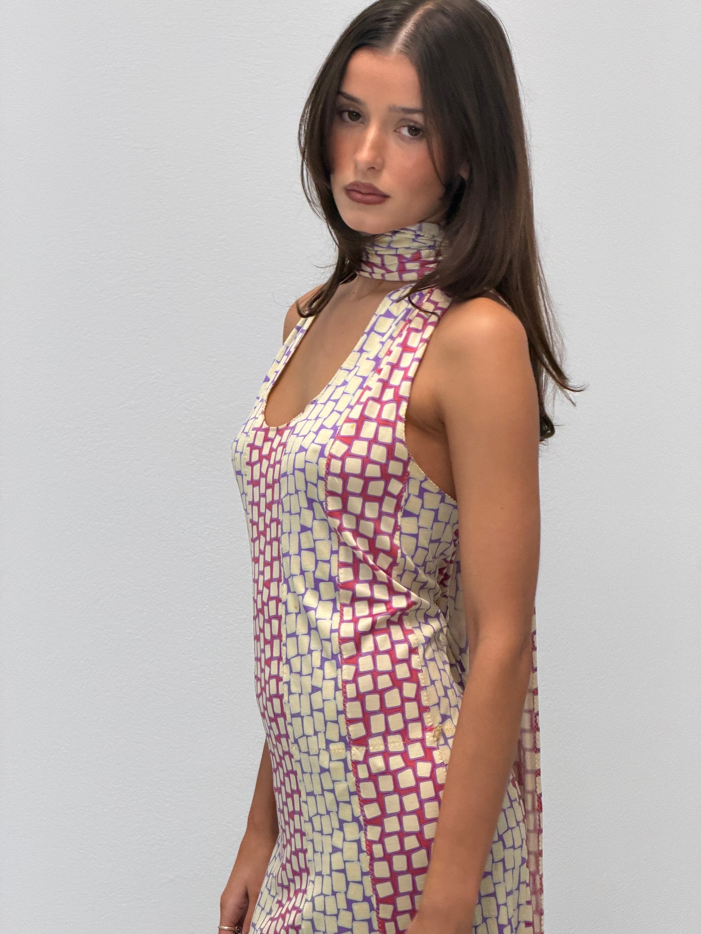 (reserved) louis vuitton spring 2000 by marc jacobs silk dress