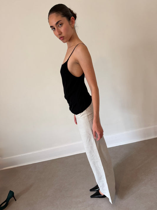 90s jil sander leather pants