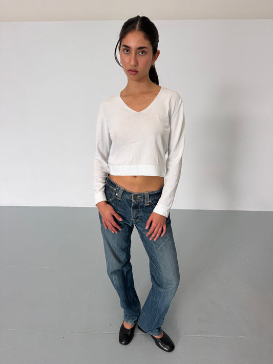 gucci spring 1999 knit top