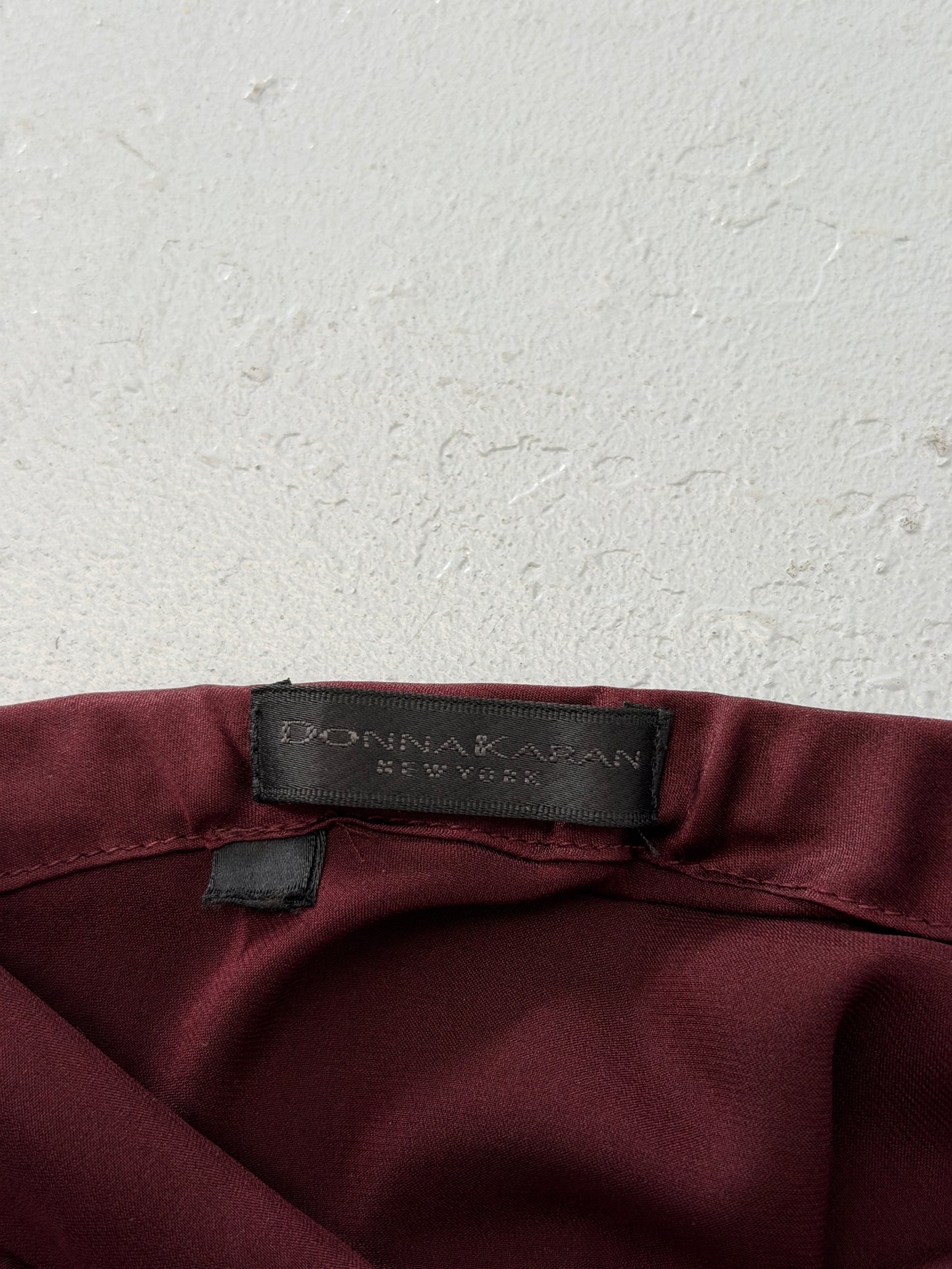 donna karan silk tulle skirt