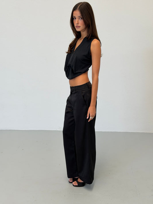 (rare) helmut lang spring 2005 runway draped top