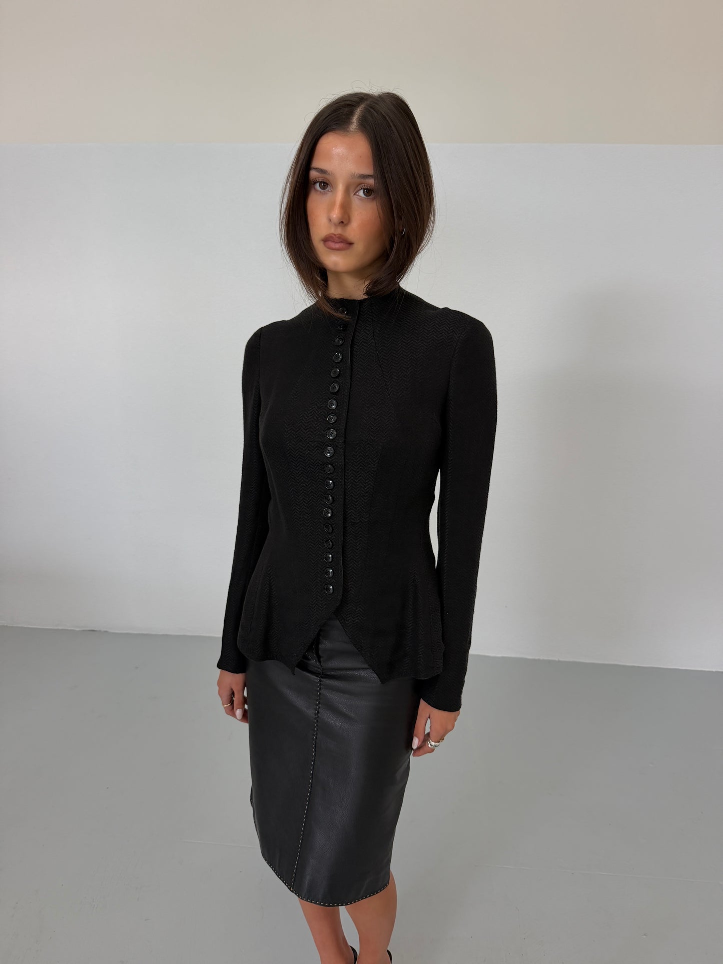 (rare) yohji yamamoto femme spring summer 1998 runway jacket