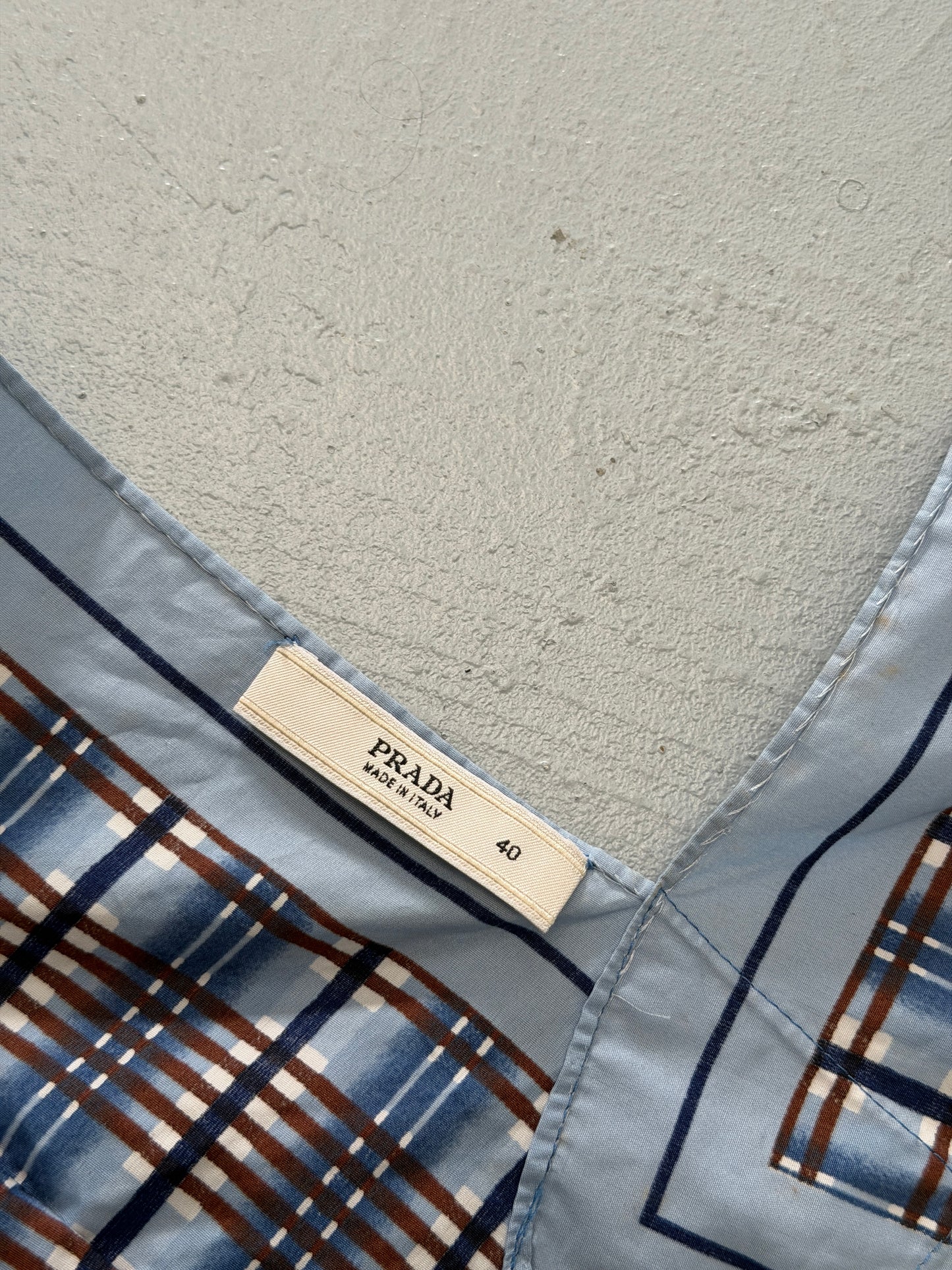 prada spring 2004 scarf top