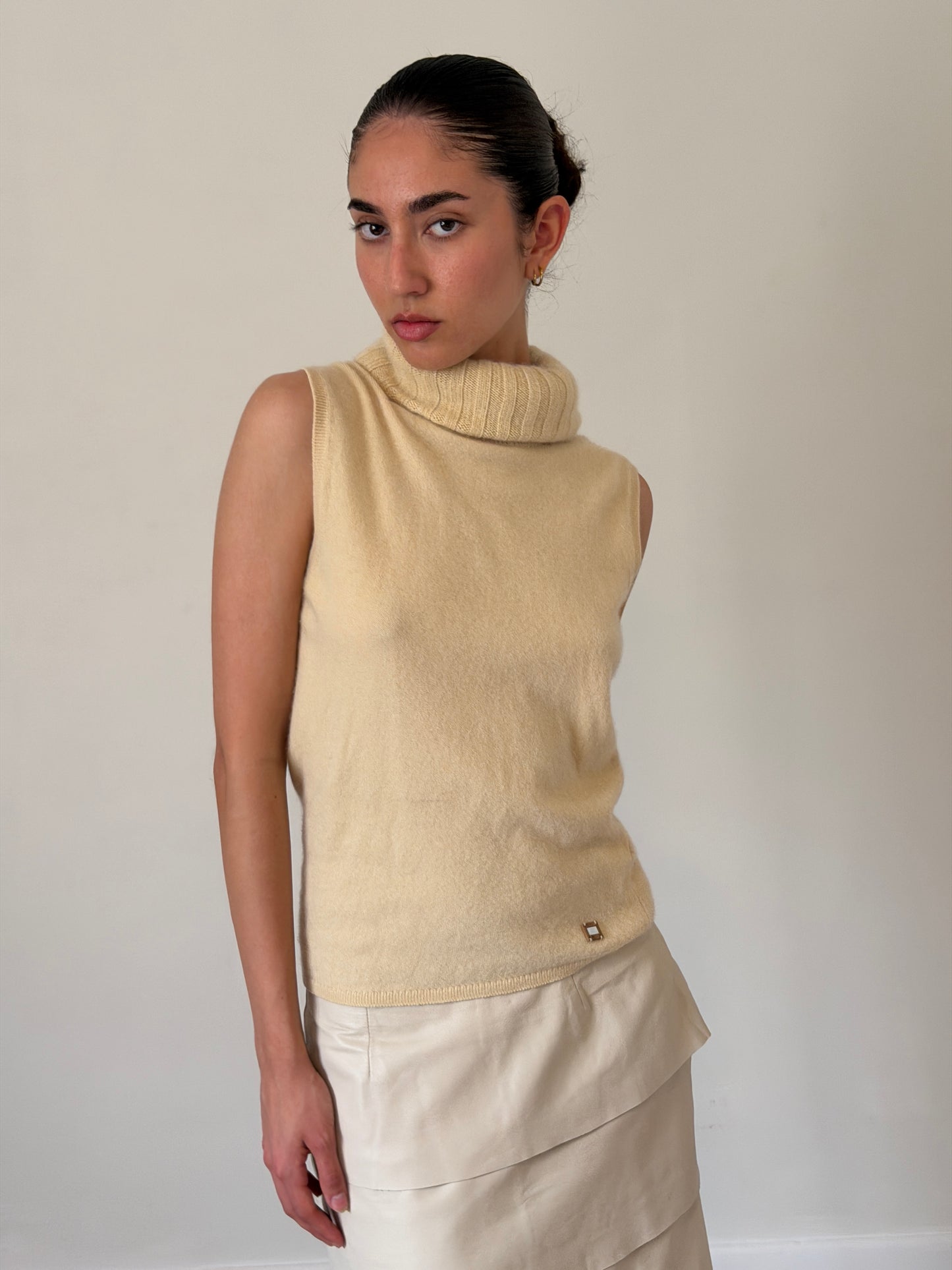 chanel fall 2001 turtle neck top