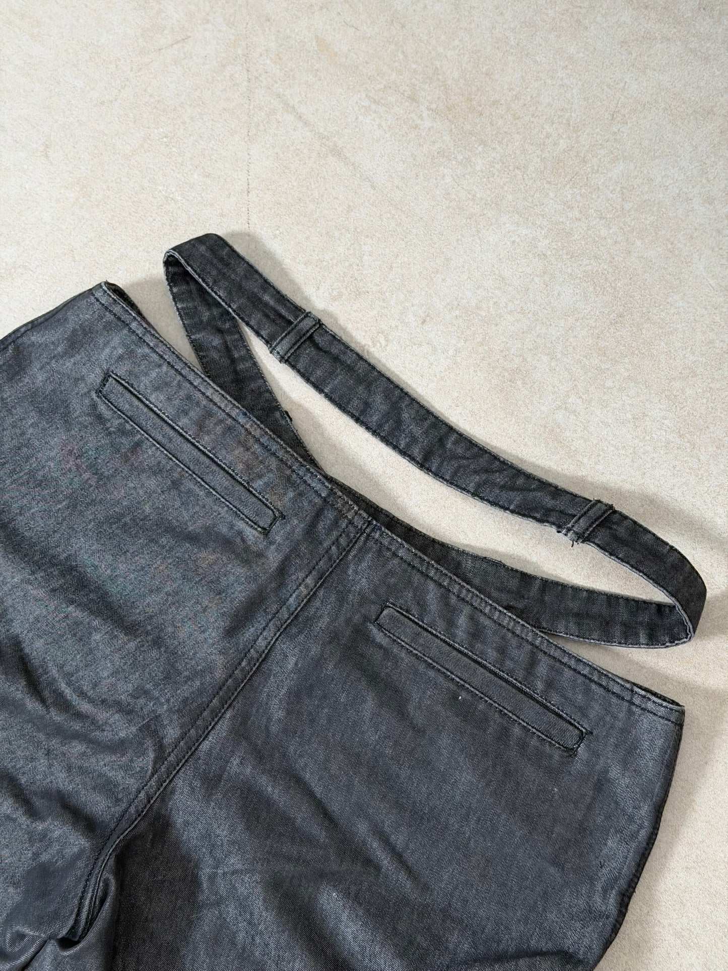 90s gucci by tom ford cut out trousers