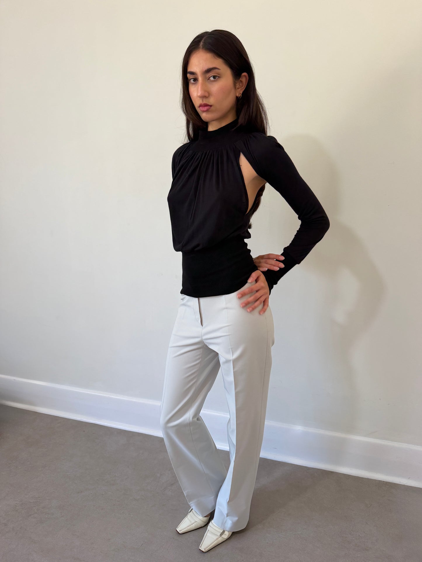 patrizia pepe 1990s cut out top