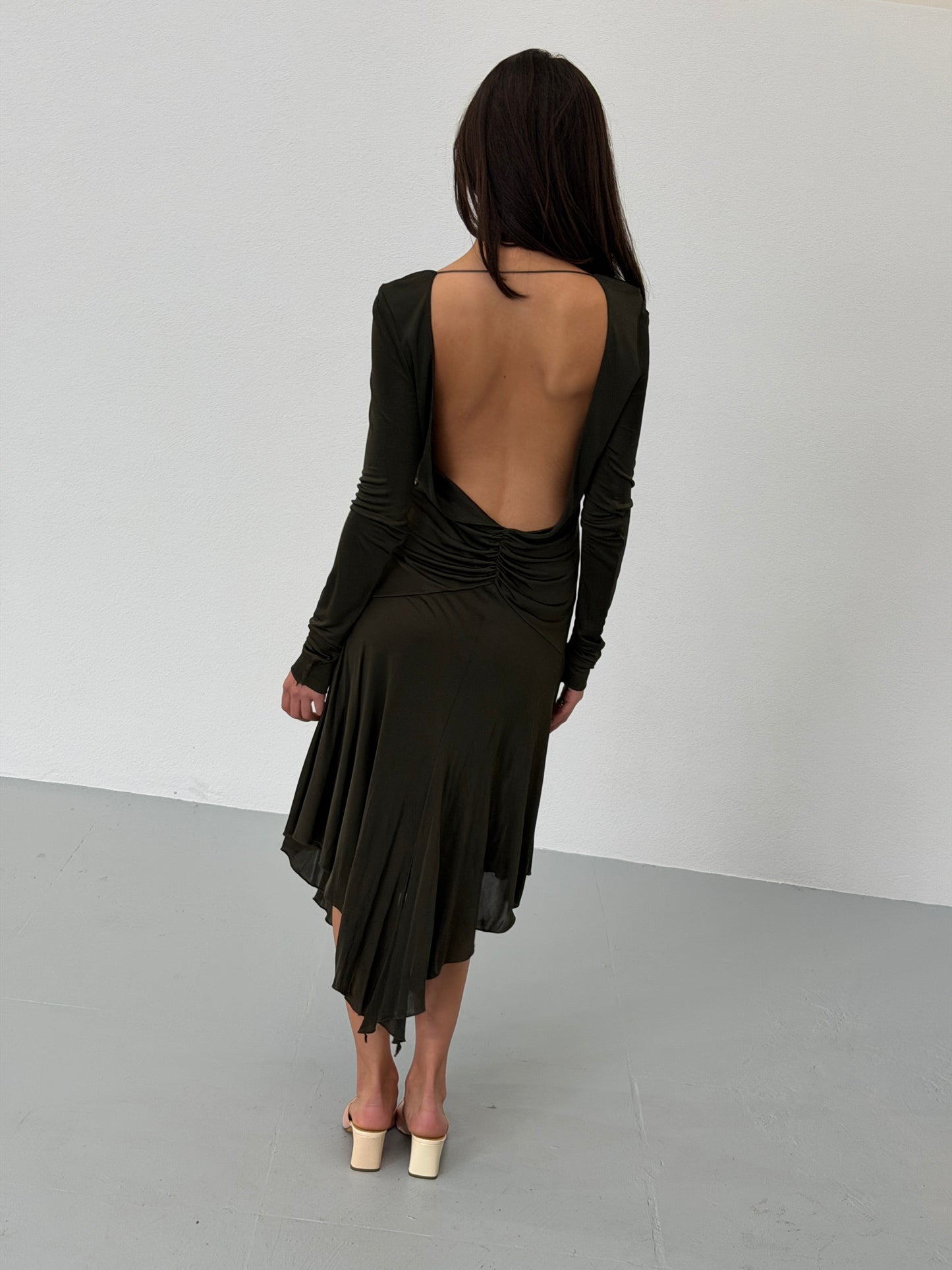 (reserved) gucci fall 2003 keyhole dress