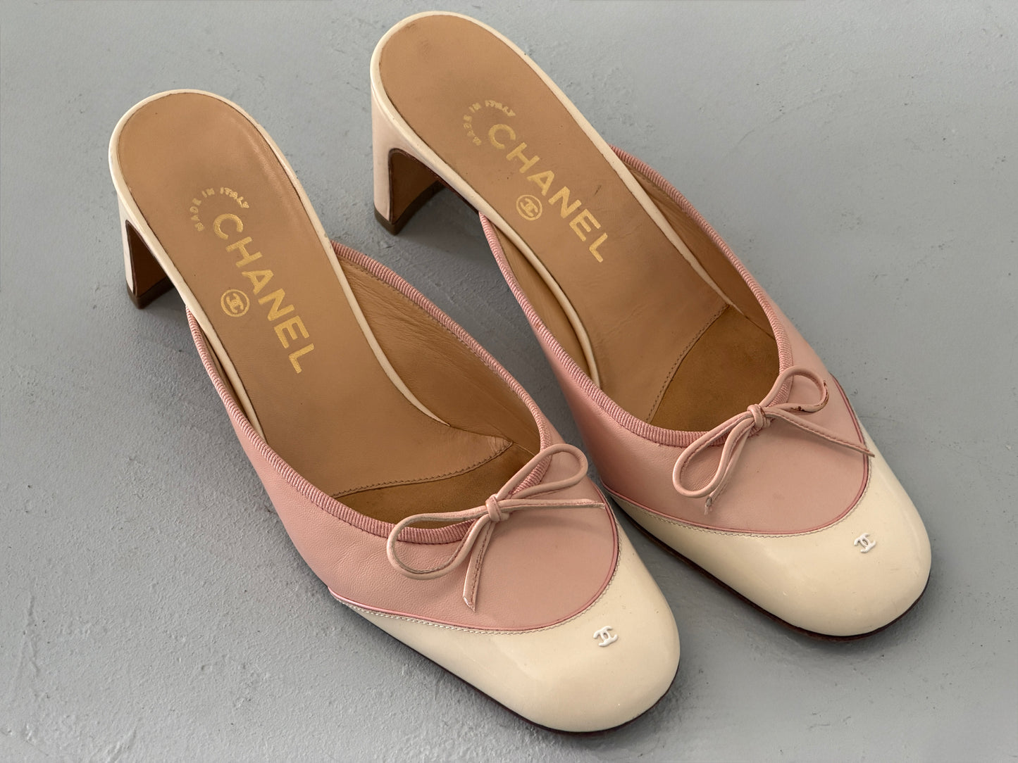 chanel 1990s ballerina heels