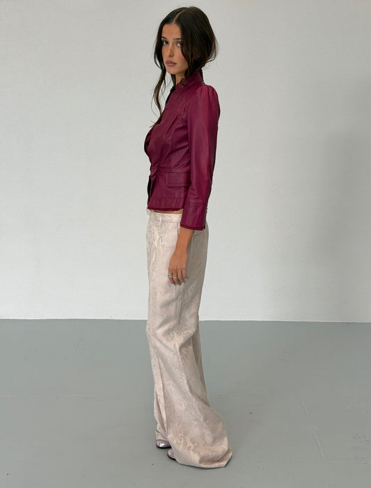 gucci spring 2000 runway damask trousers
