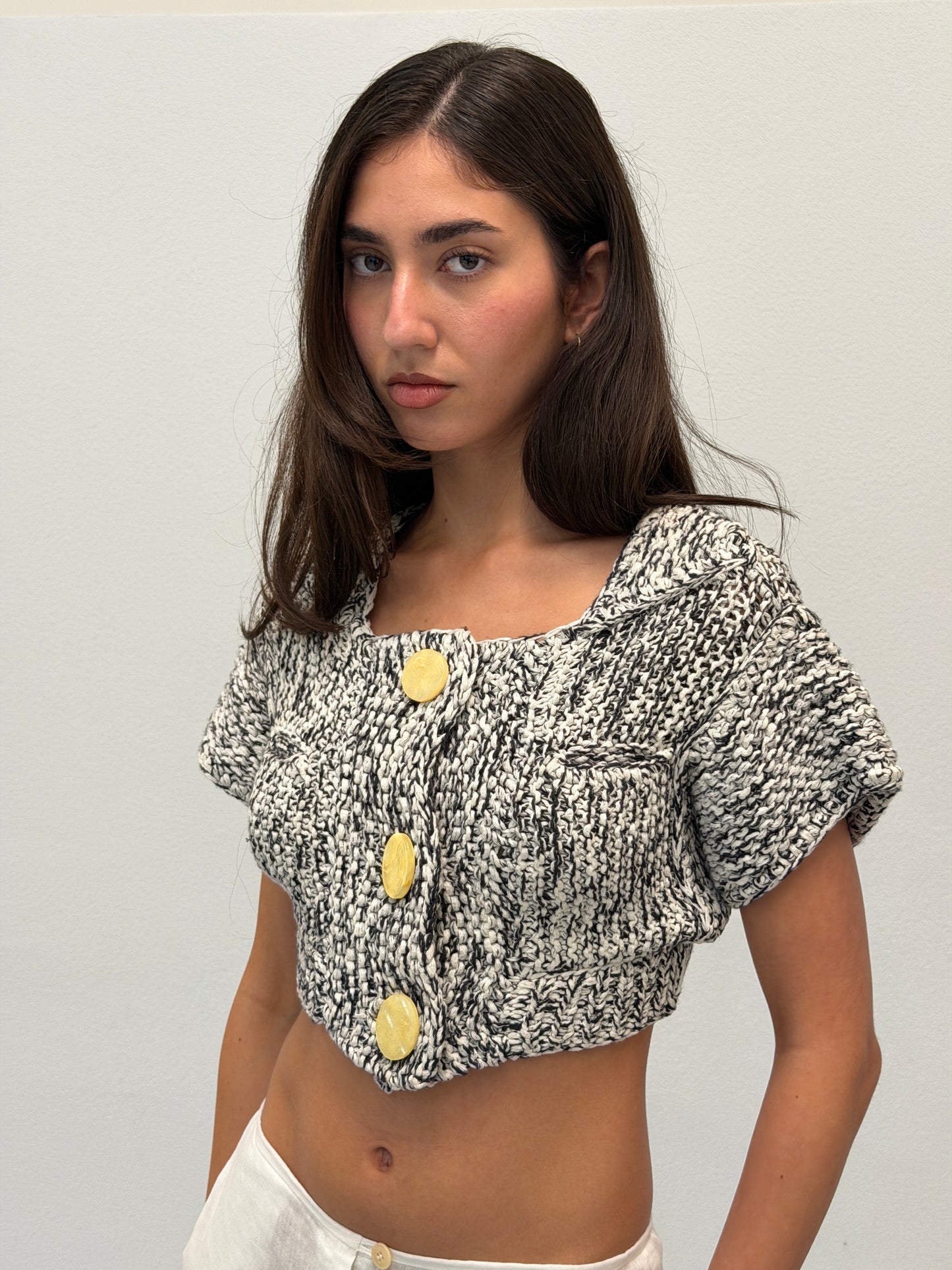 vivienne westwood fall winter 1998 man cropped blouse